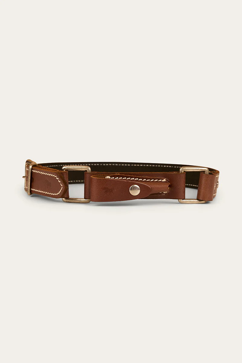 Hobble Belt - Brown / Silver