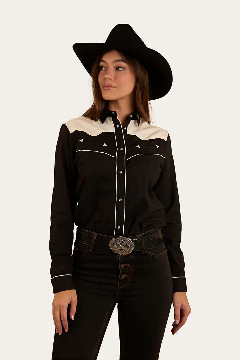 Musgraves Womens Western Shirt - Black