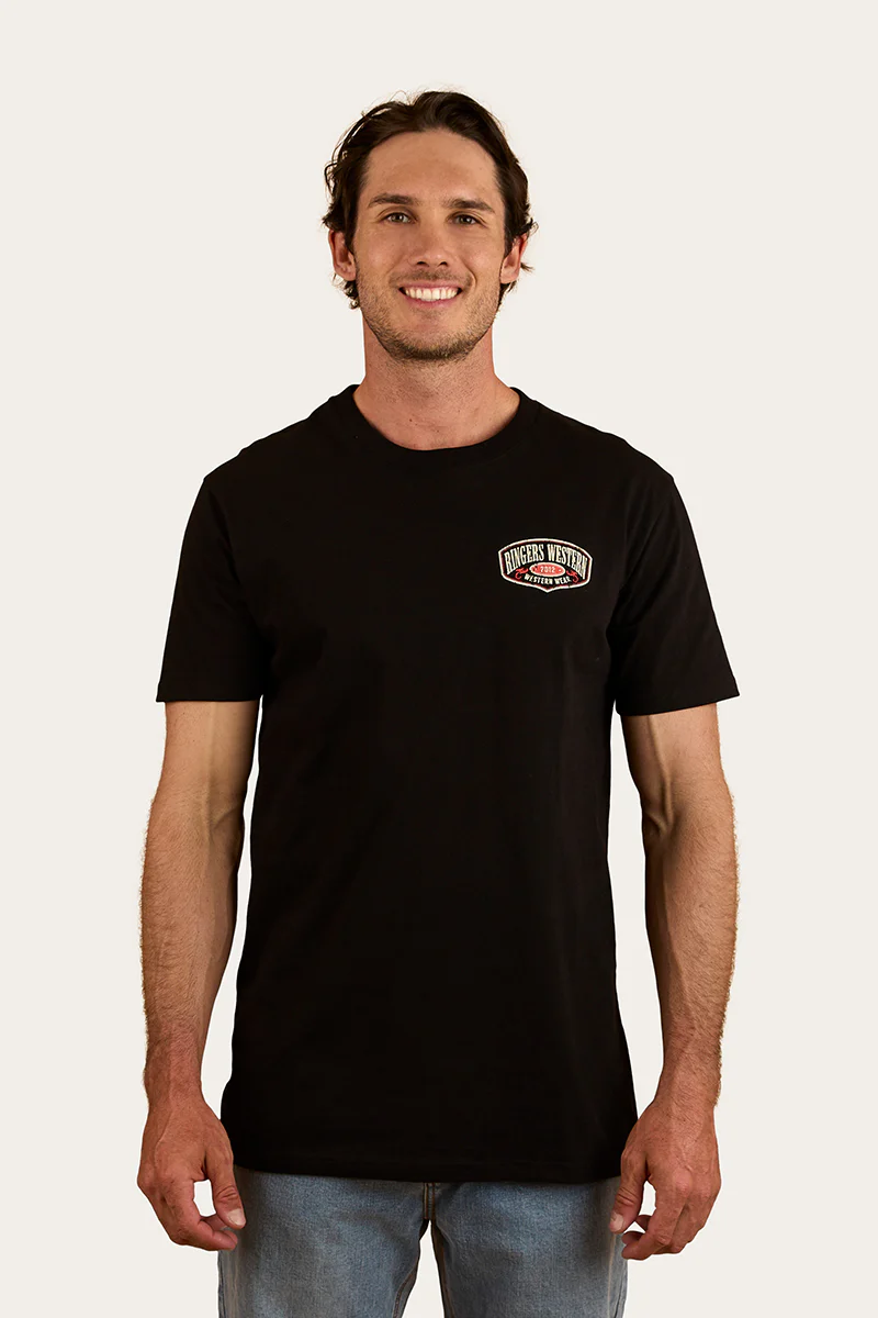Bars Best Mens Stock Fit T-Shirt - Black