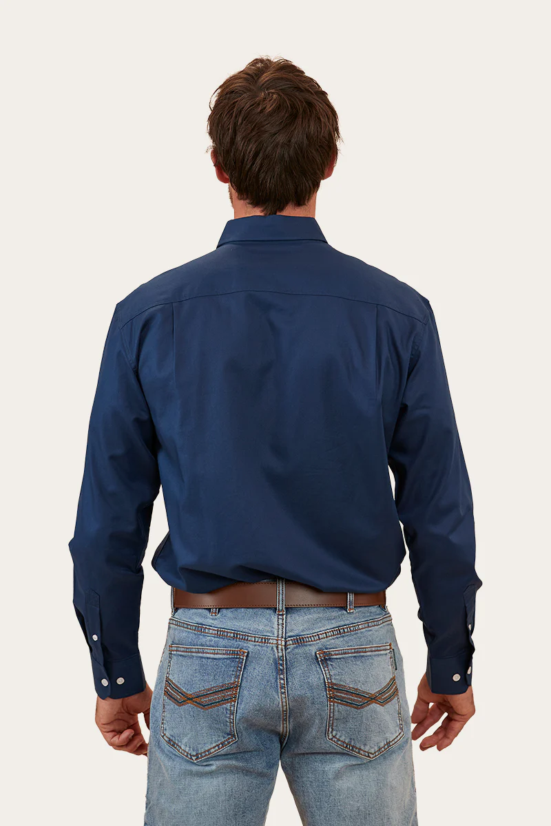 Homestead Mens Dress Shirt - Navy