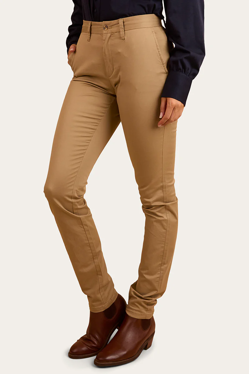 Scottsdale Womens Regular Fit Chino Pant - Clay