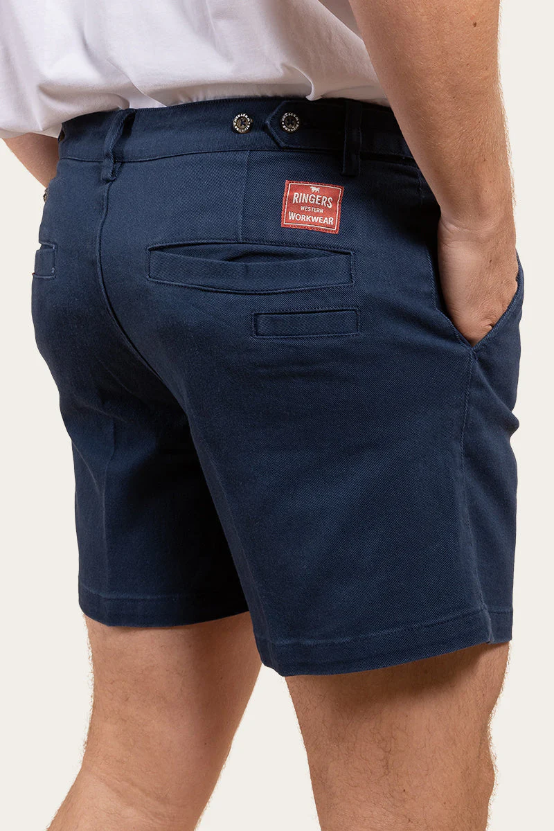 Cloncurry Mens Heavy Weight Work Short - Dark Navy