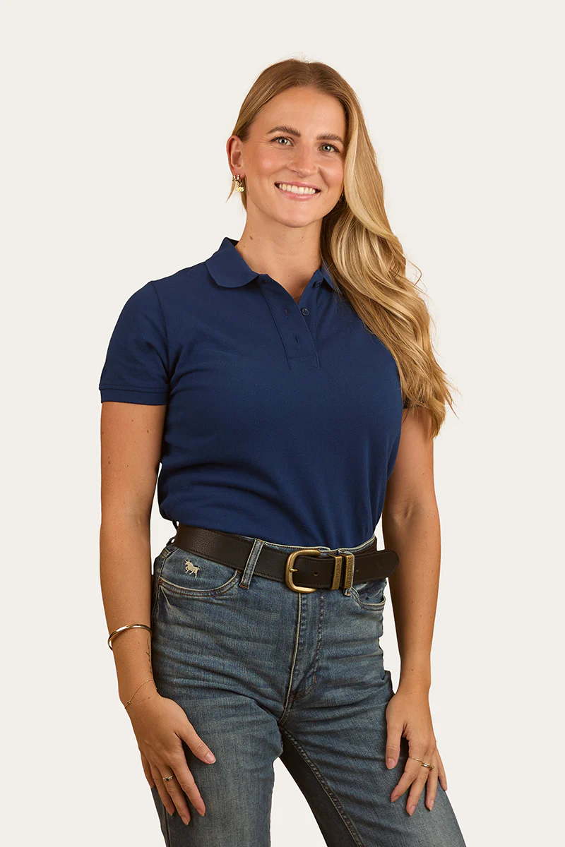 Custom Womens Polo - Navy