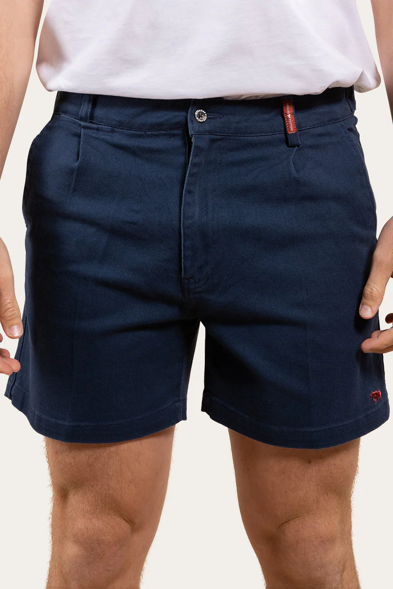 Cloncurry Mens Heavy Weight Work Short - Dark Navy