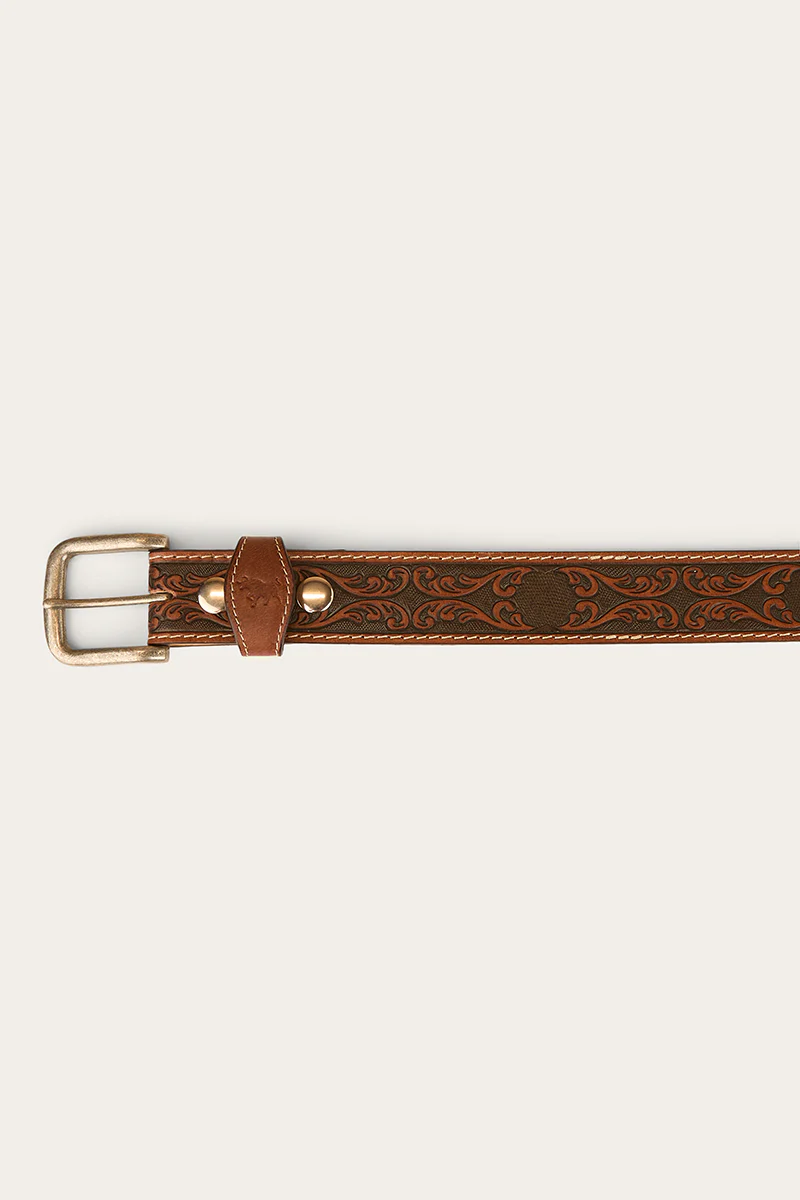 Eldorado Belt - Brown / Silver