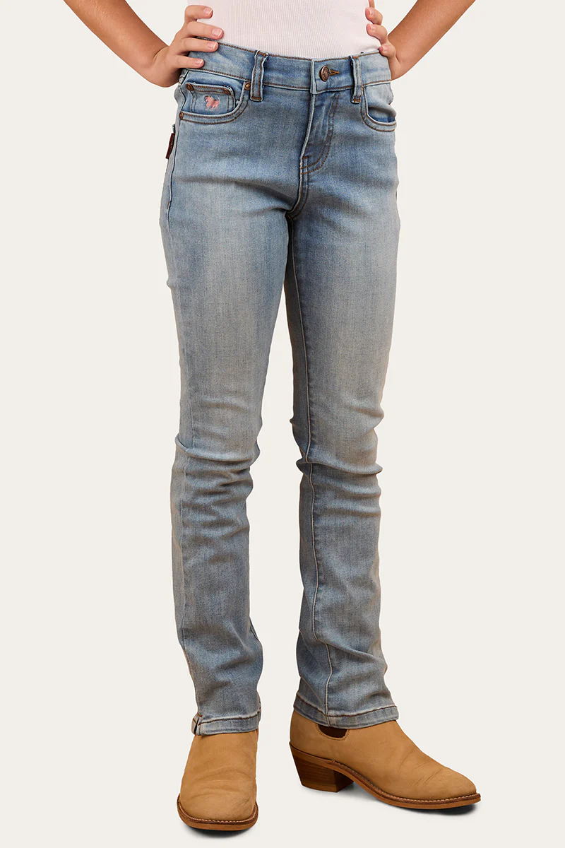 Daphne Kids Bootleg Jean - Light Blue