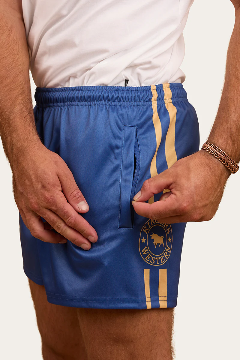 Ringers Footy Shorts - Blue