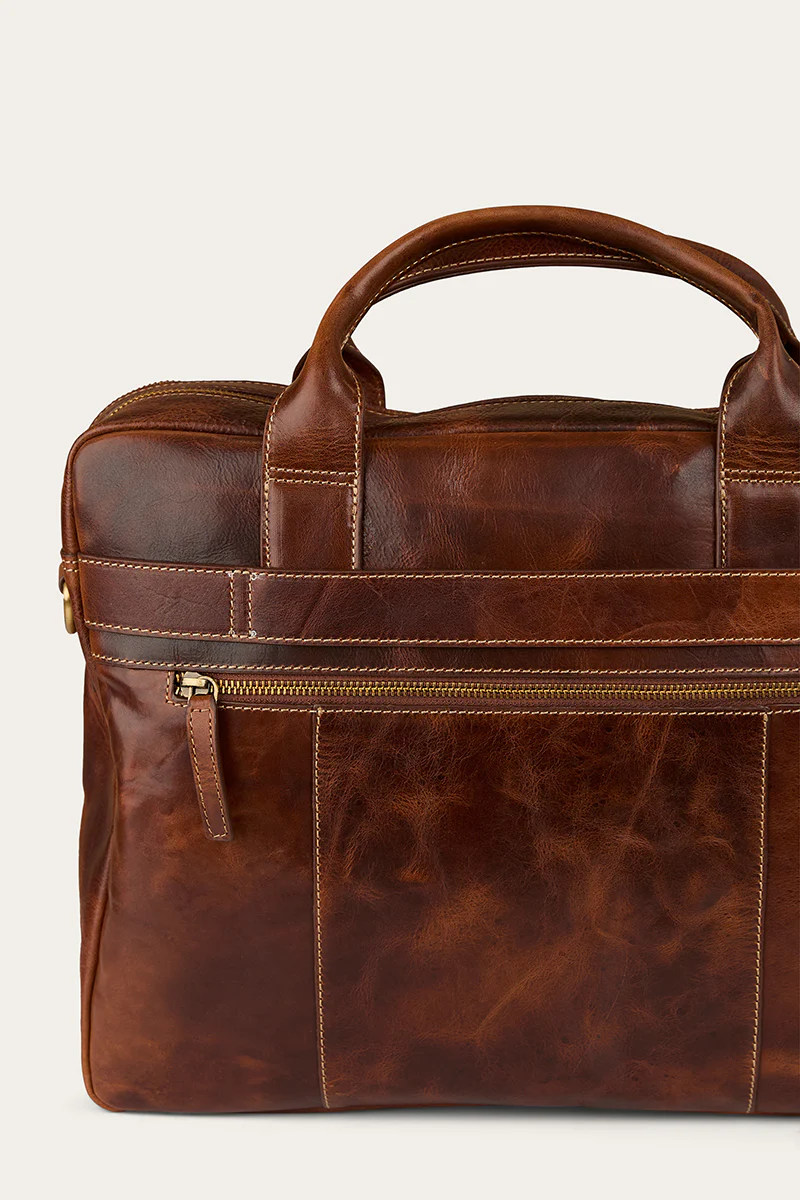 Toro Briefcase - Cognac
