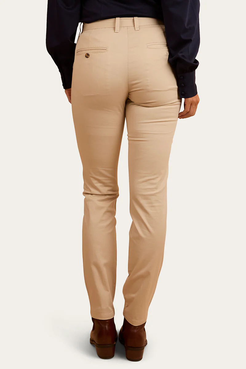 Scottsdale Womens Regular Fit Chino Pant - Bone