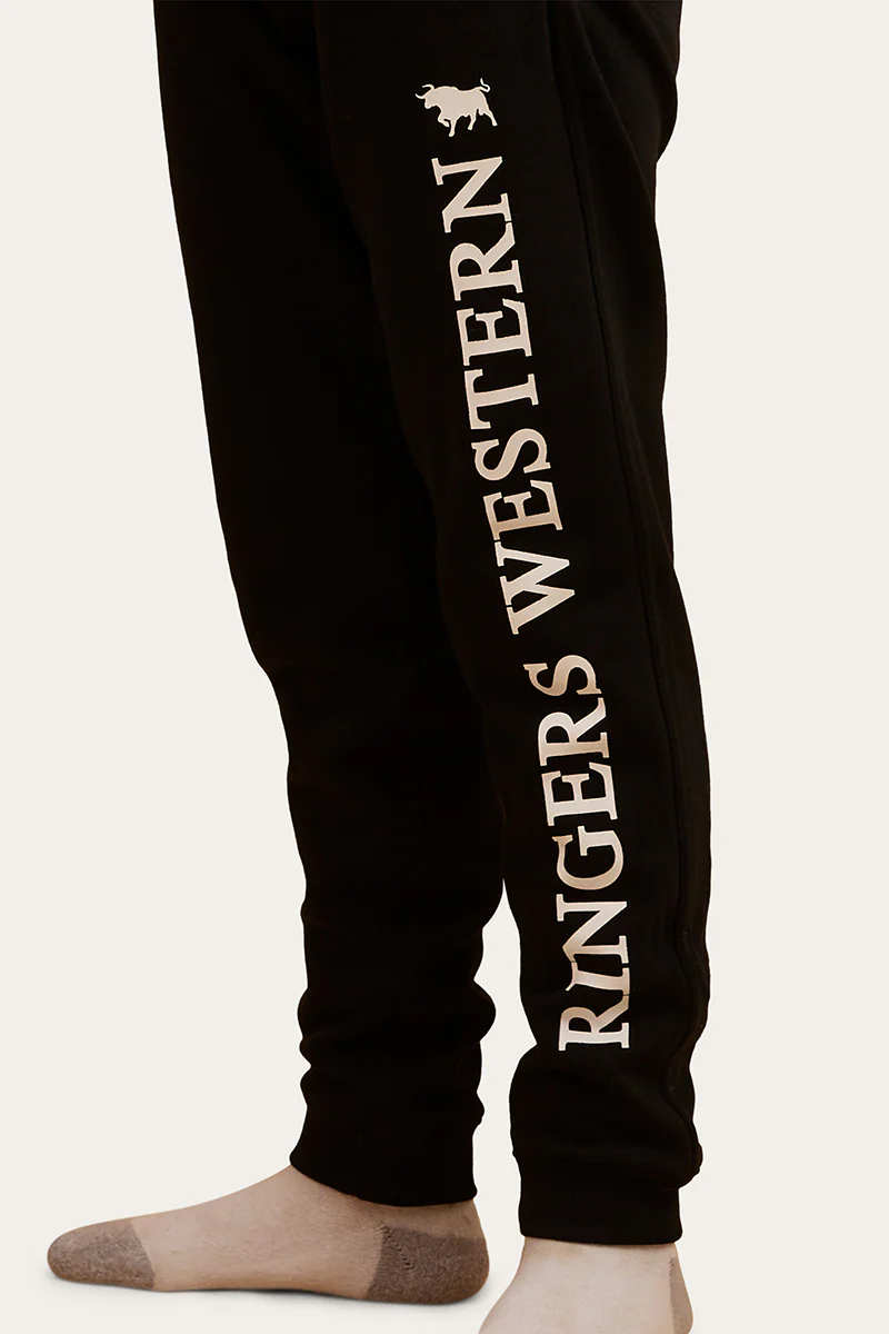 Durango Kids Trackpant - Black/White