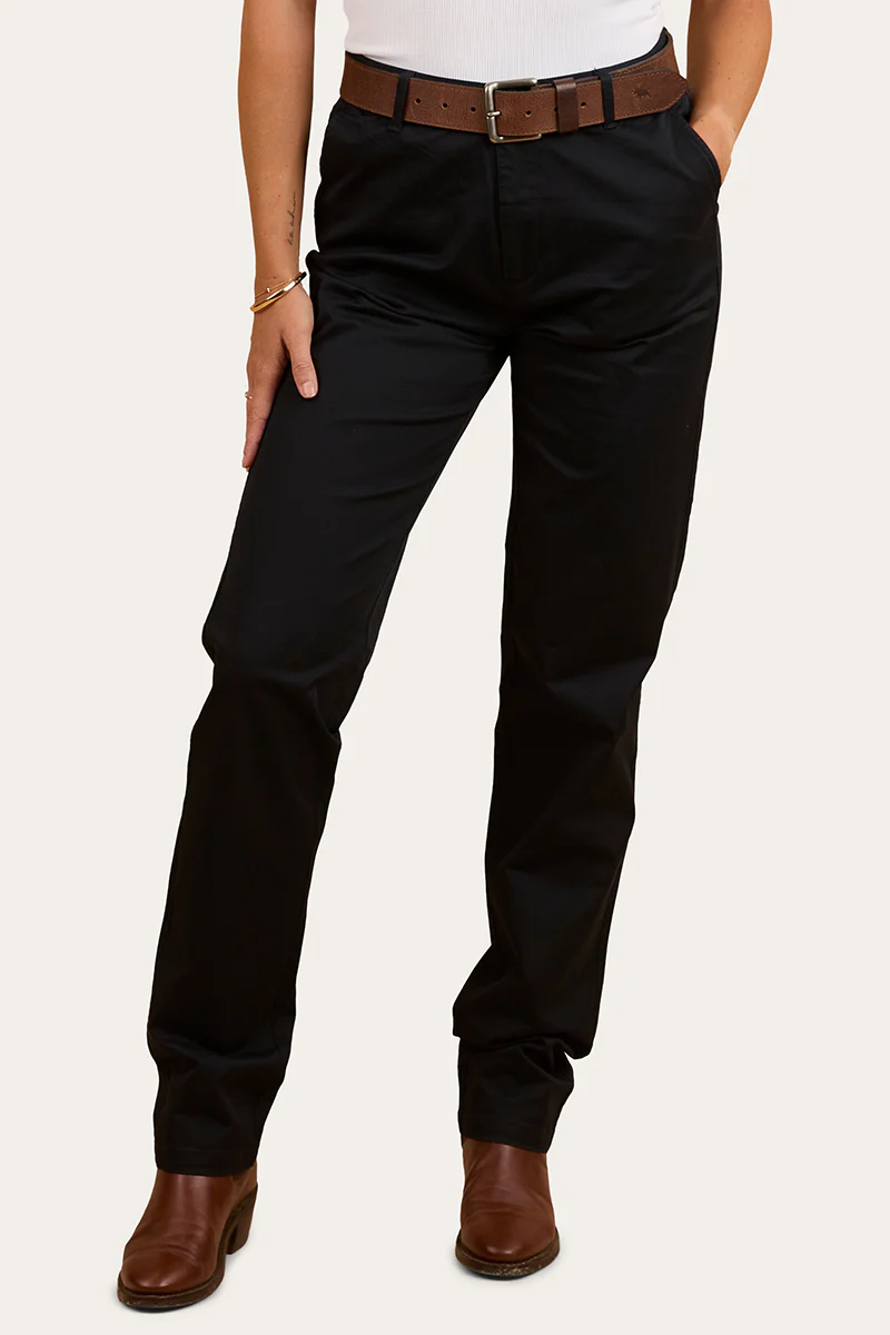 Scottsdale Womens Regular Fit Chino Pant - Dark Navy