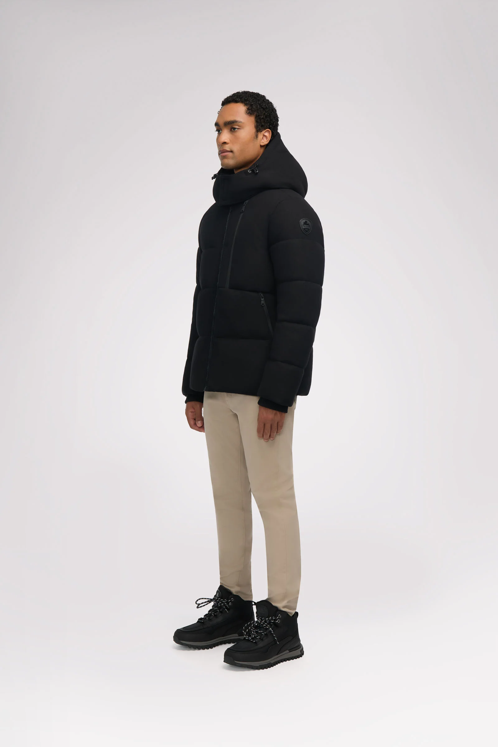 Kepler Men's Wool-Like Puffer