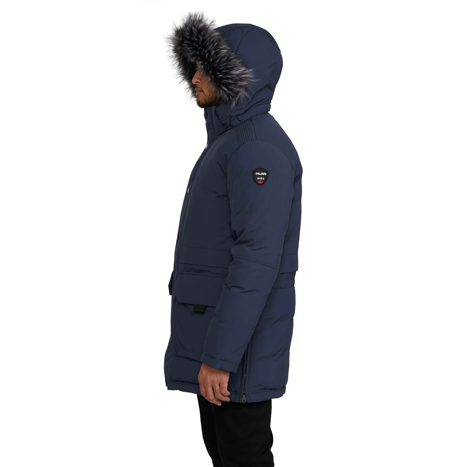 Parsenn Men's 3-in-1 Parka w/ Faux Fur Trim