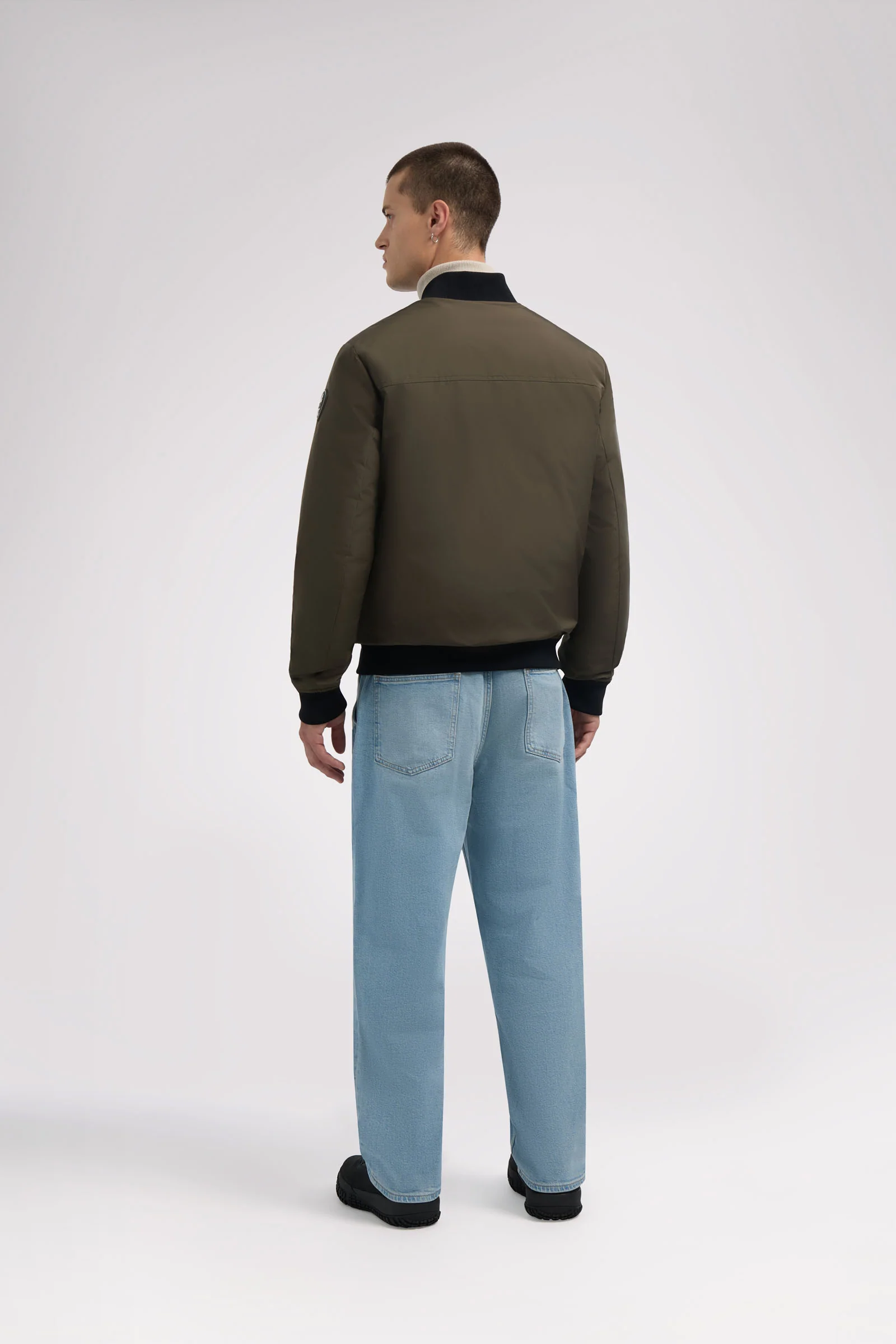 Aries Men's Reversible Lightweight Bomber