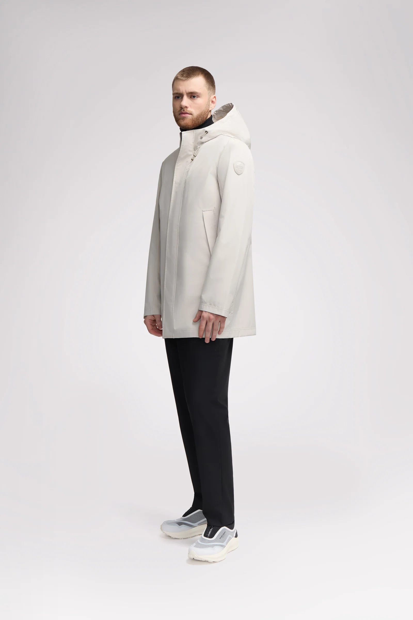 Kaito Men's Hooded Car Coat