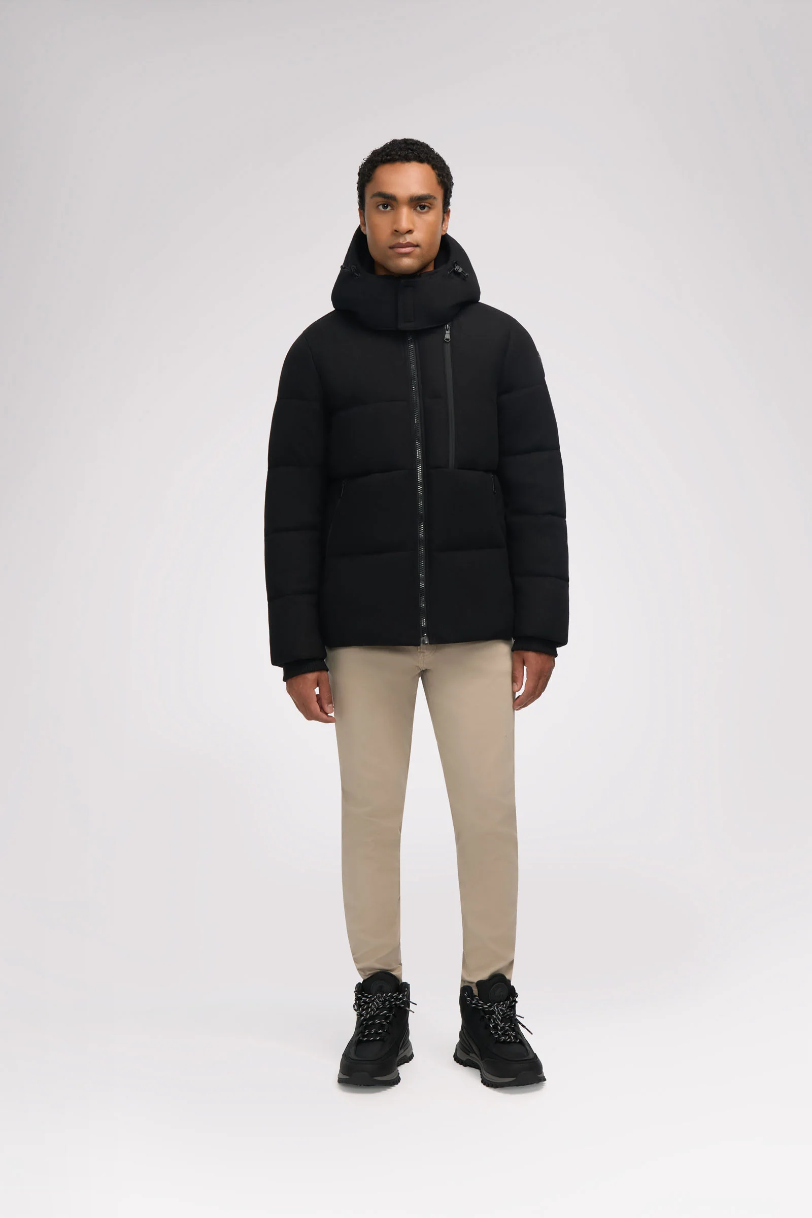 Kepler Men's Wool-Like Puffer