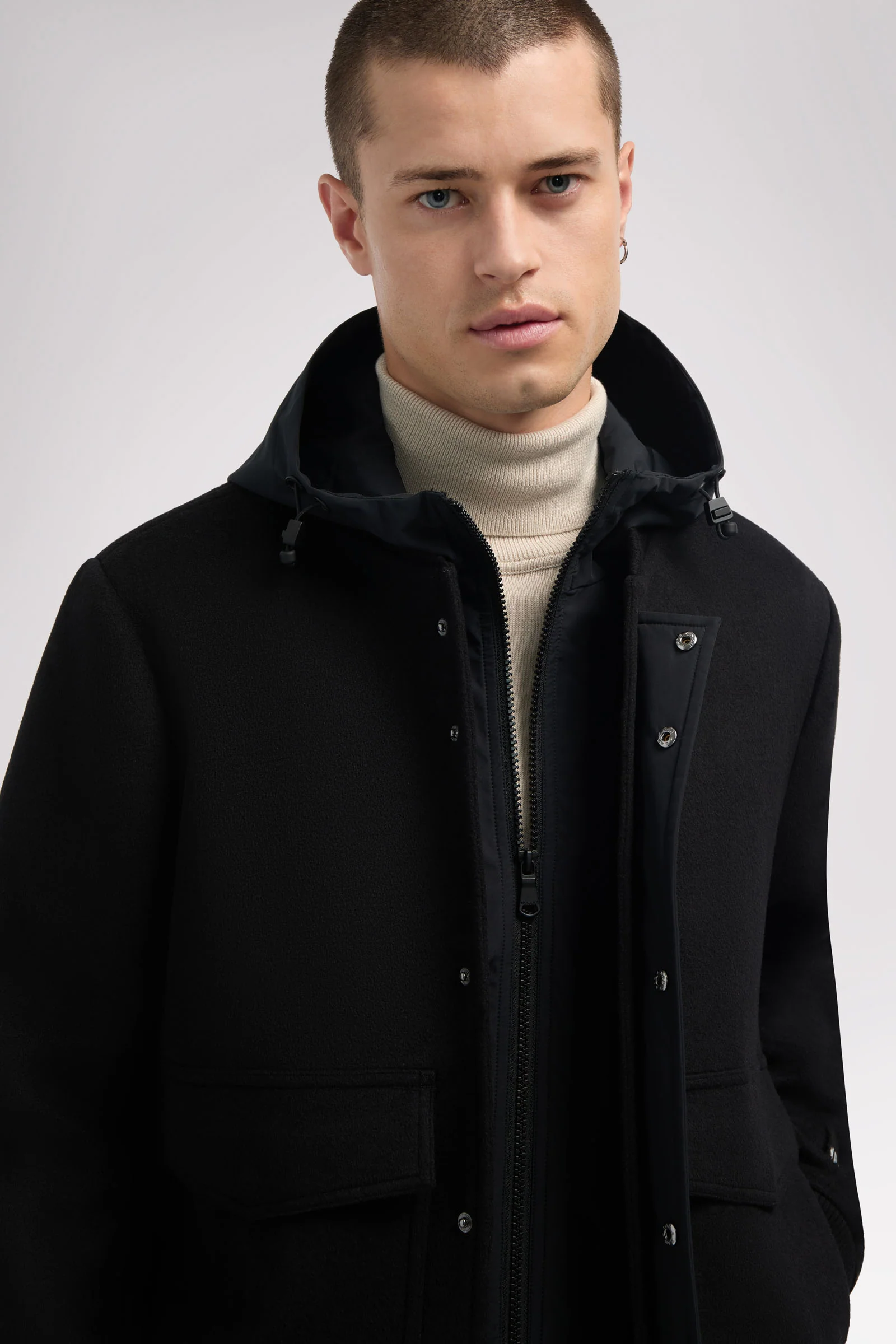 Hader Men's Wool Blend Bomber