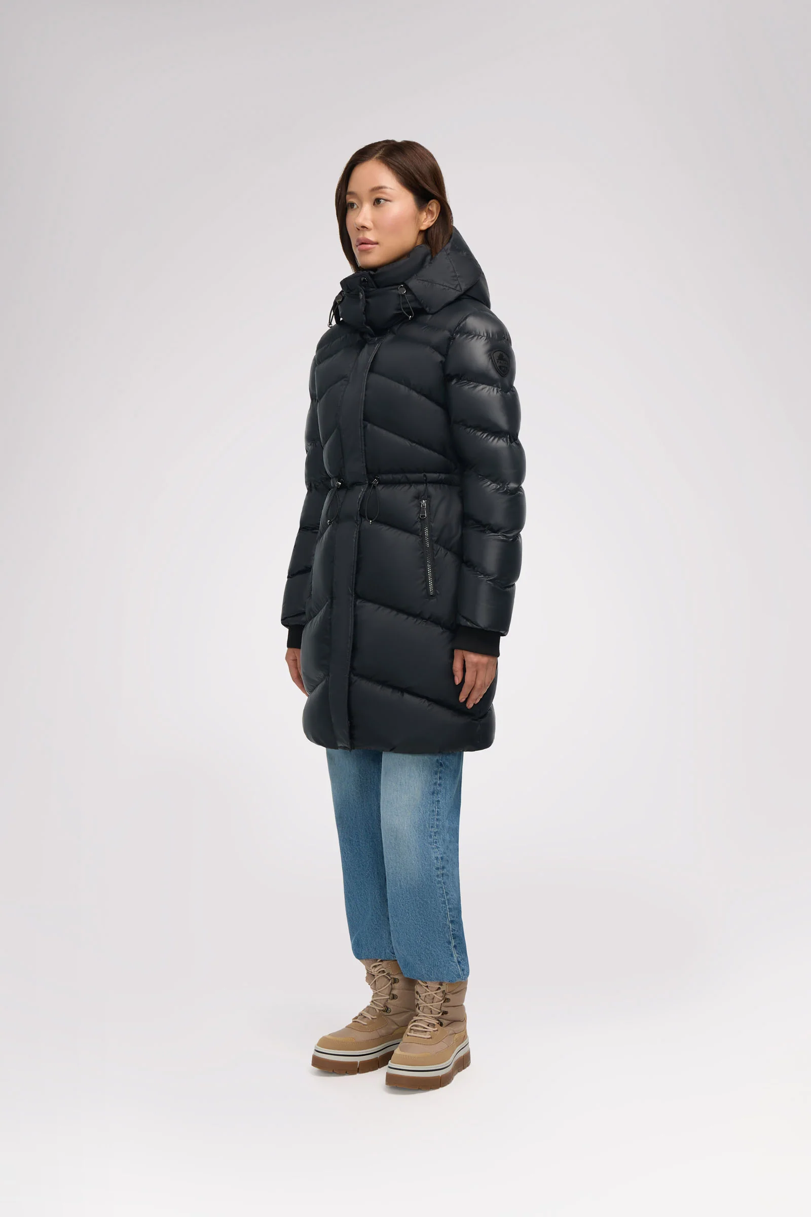 Saturn Women's Mid-Length Puffer