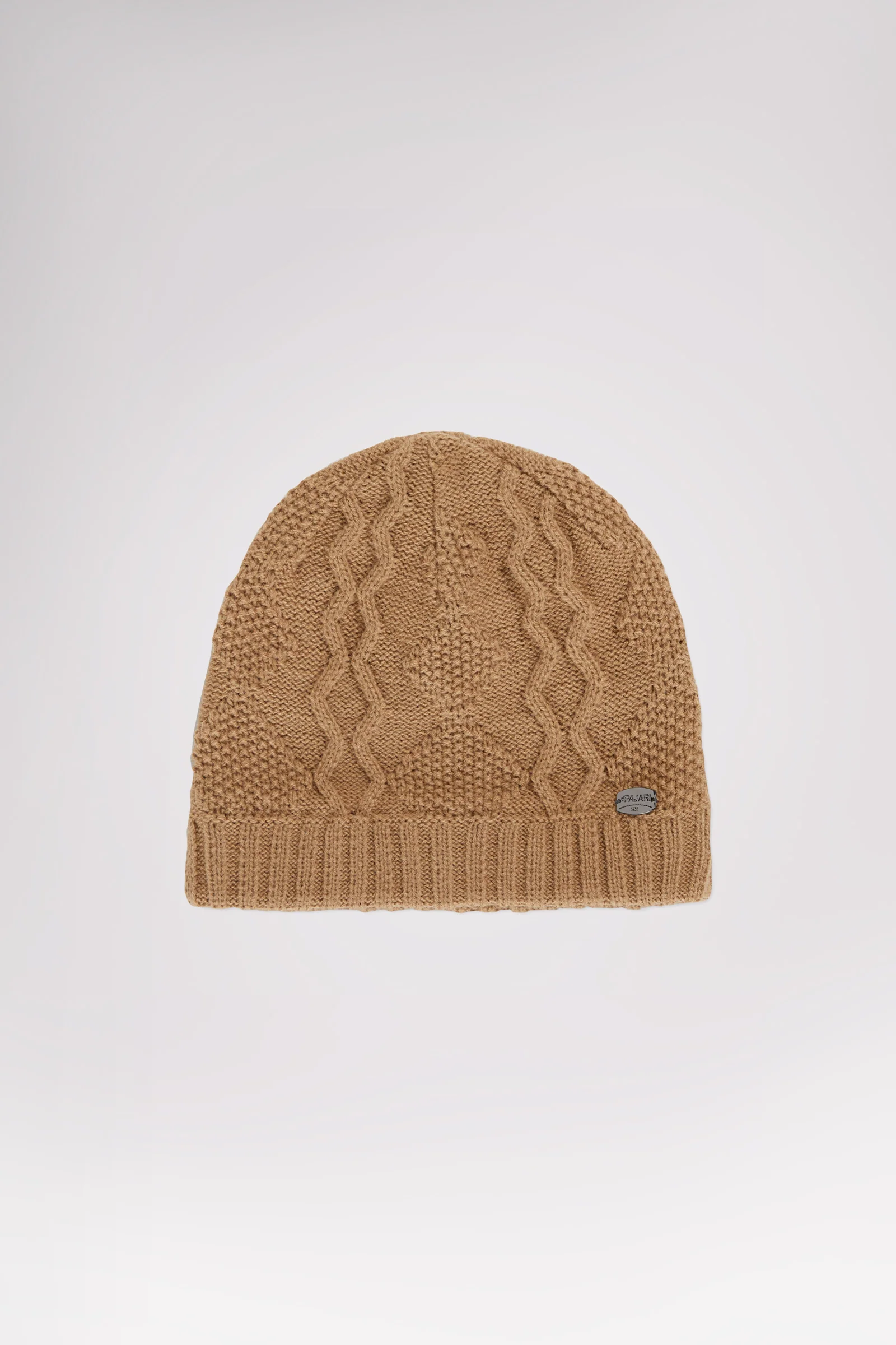Mary Light Gauge Cable Knit Hat