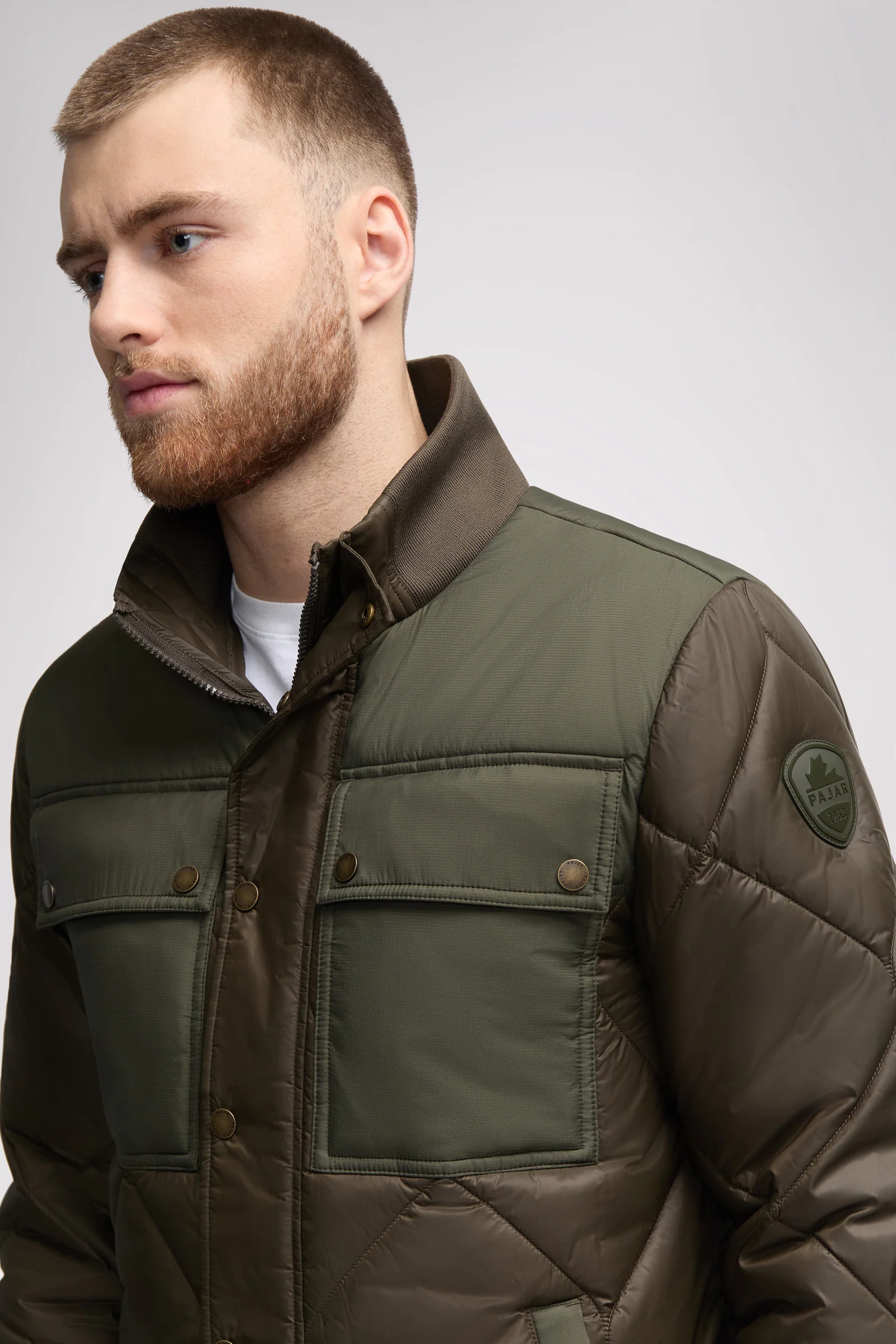 Obsidian Men's Onion Quilted Shacket