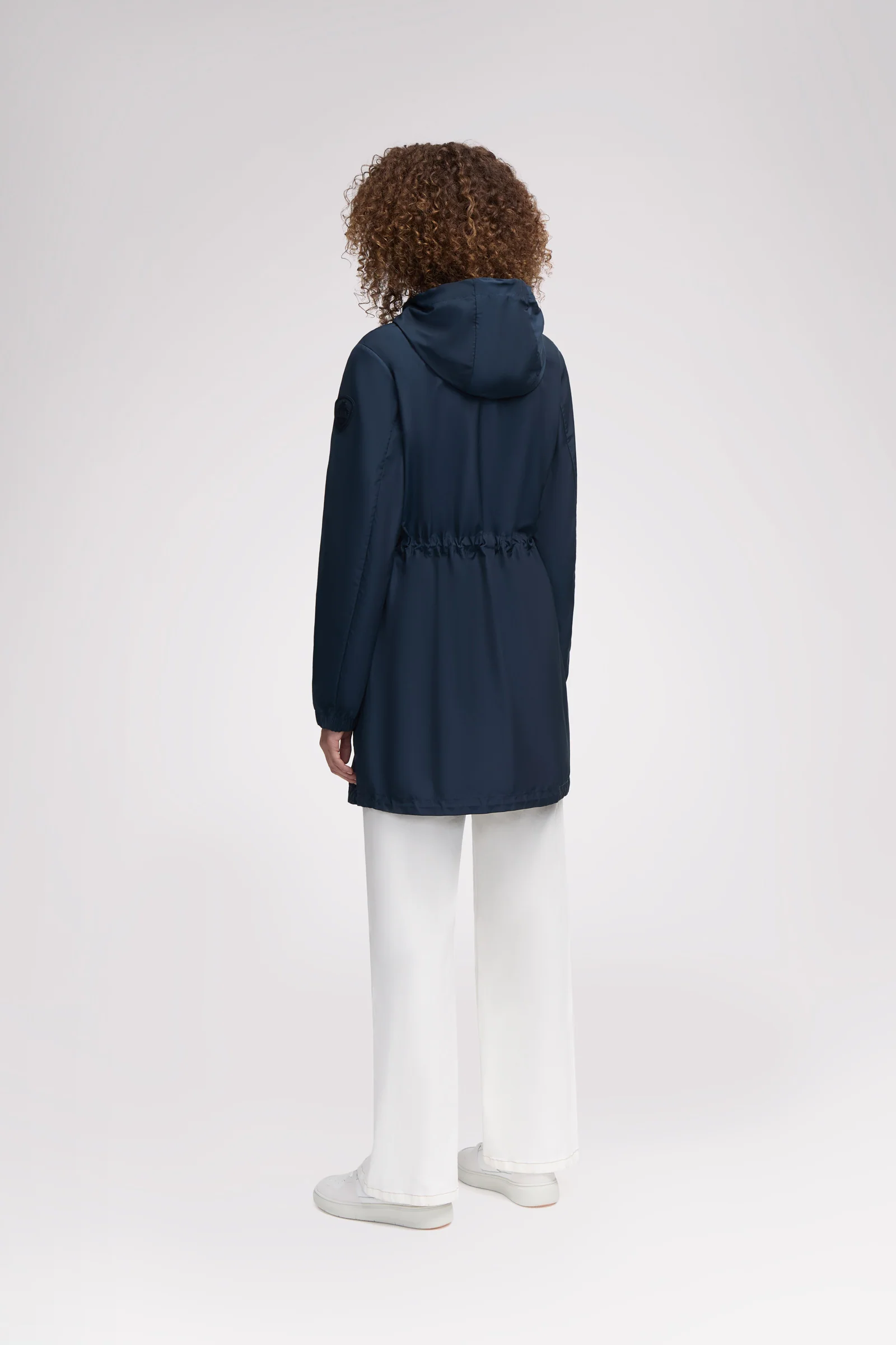 Galena Women's Hooded Short Raincoat