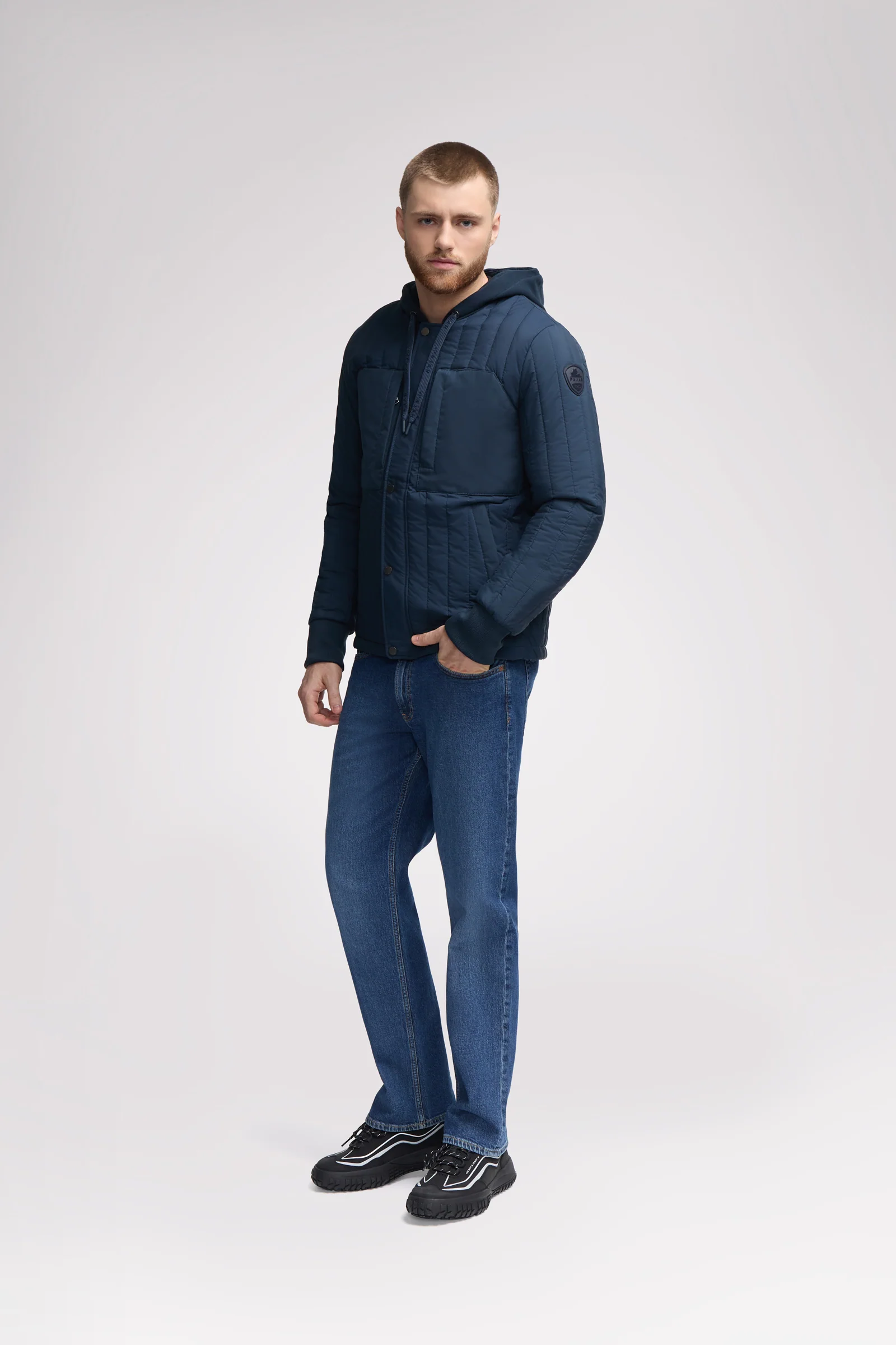 Carnelian Men's Quilted Shacket