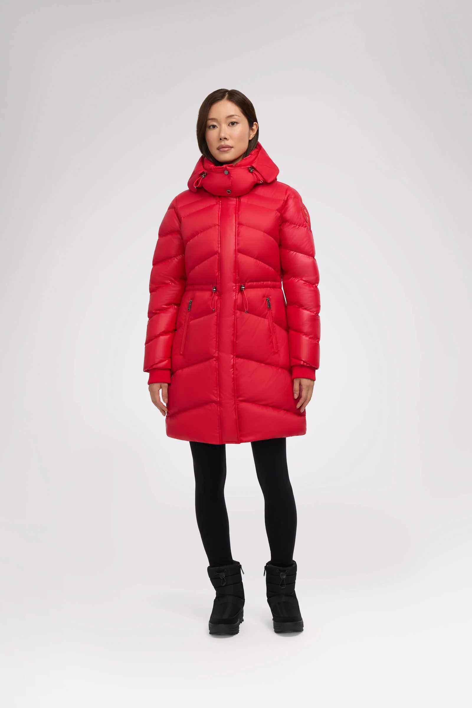 Saturn Women's Mid-Length Puffer