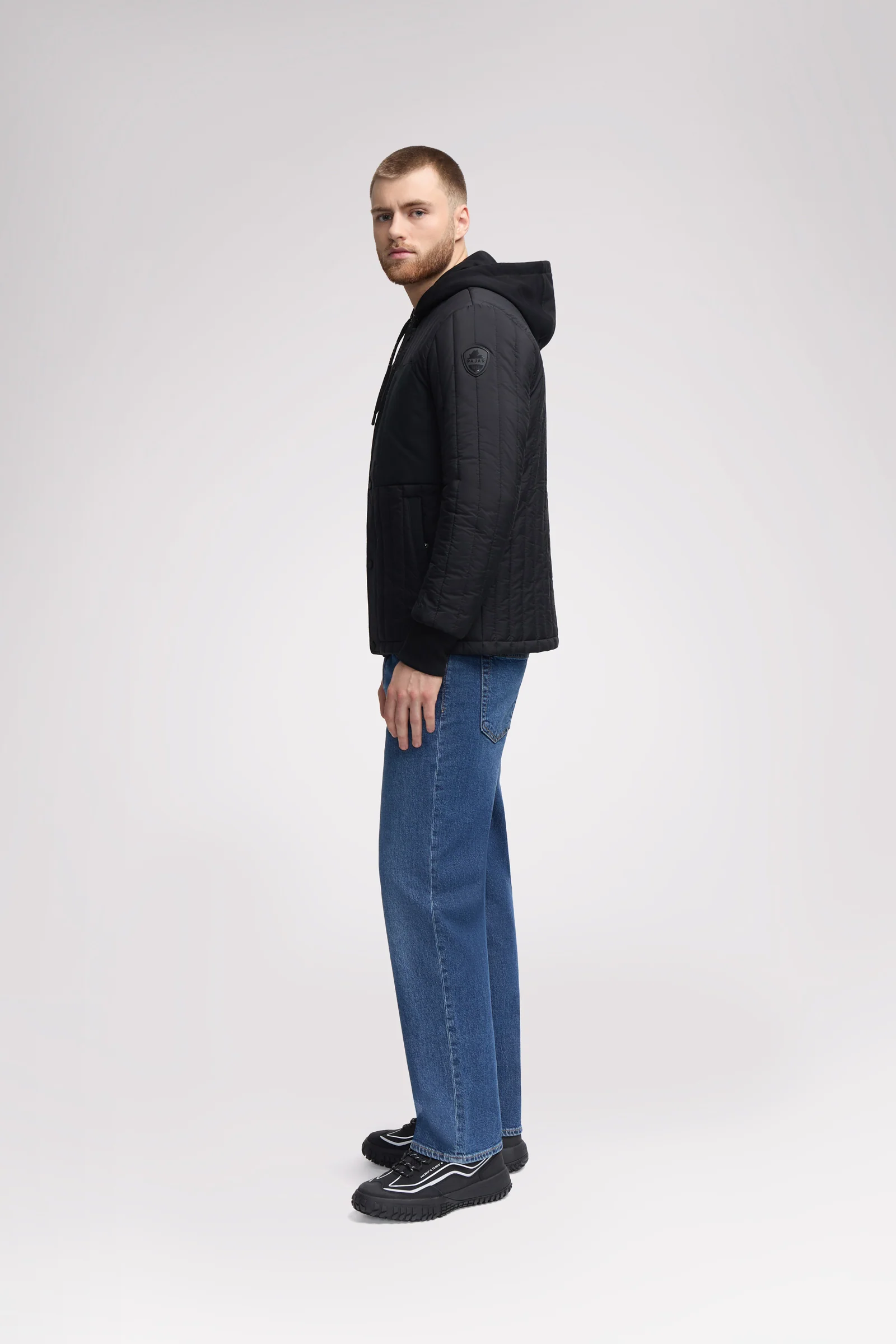 Carnelian Men's Quilted Shacket