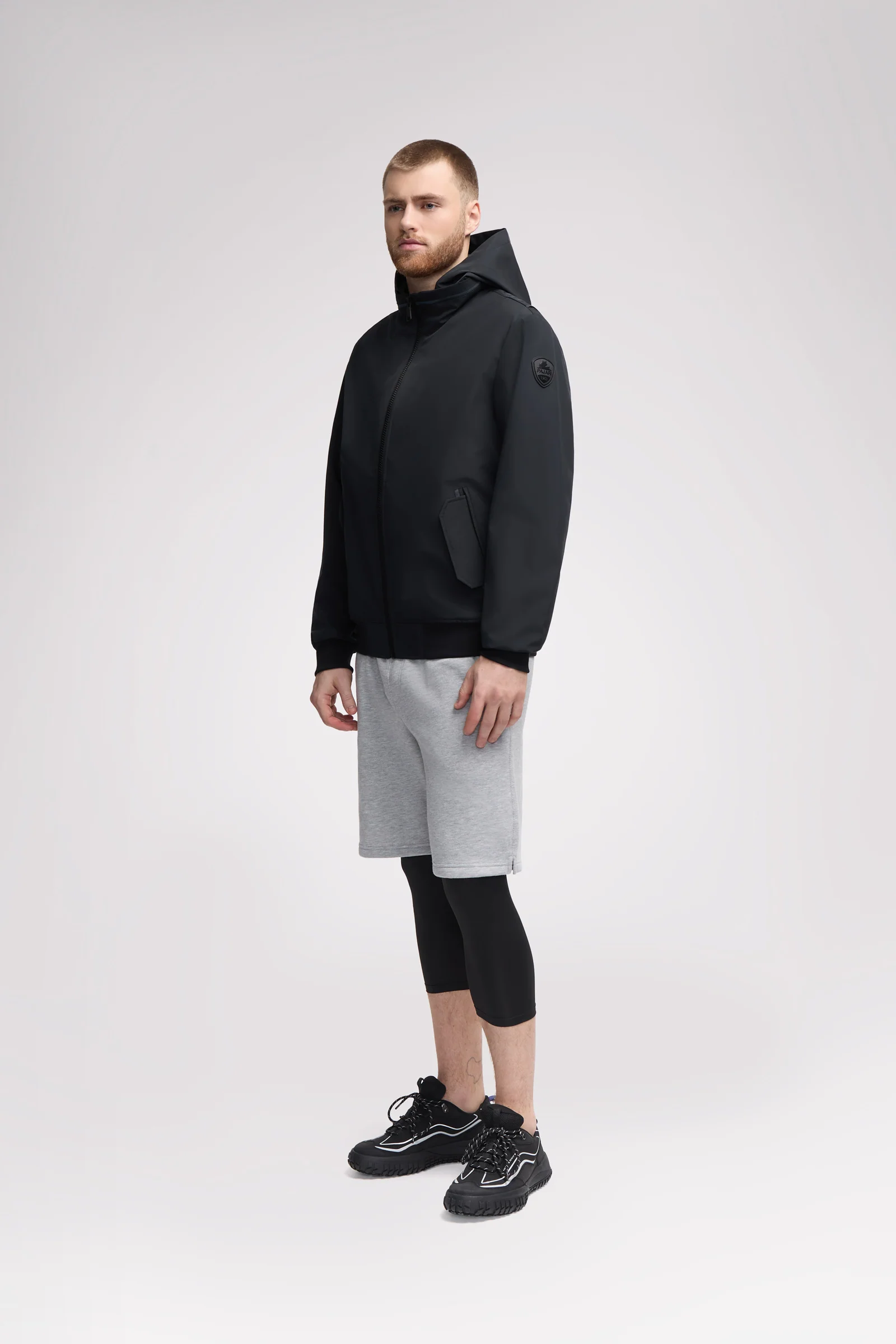 Riku Men's Hooded Golf Jacket