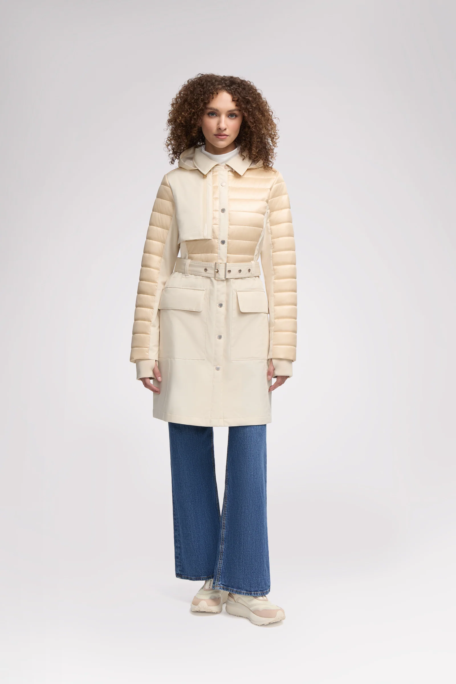 Opal Women's Mid-Length S|B Trench Coat