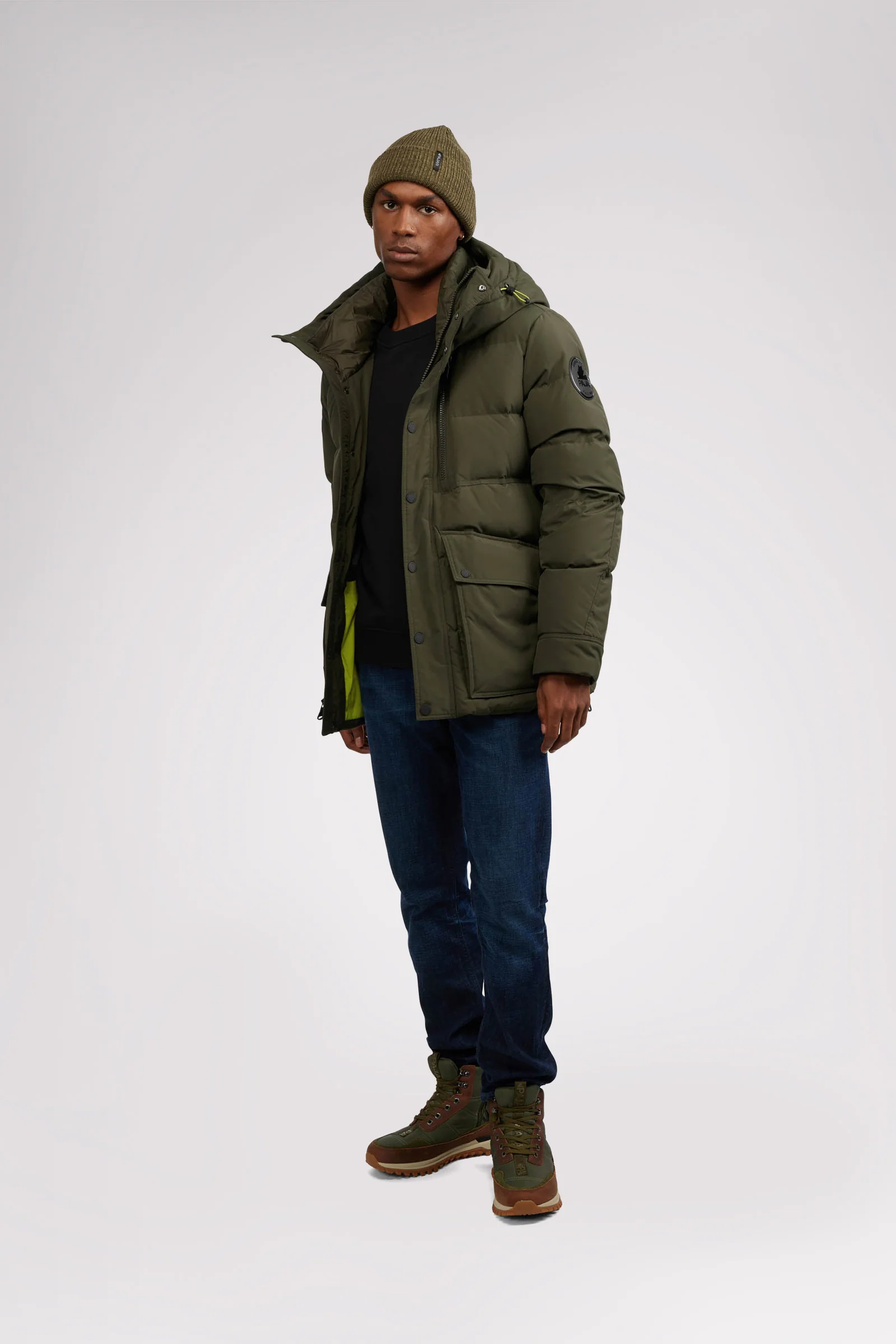 Antares Mid-Length Oversized Parka