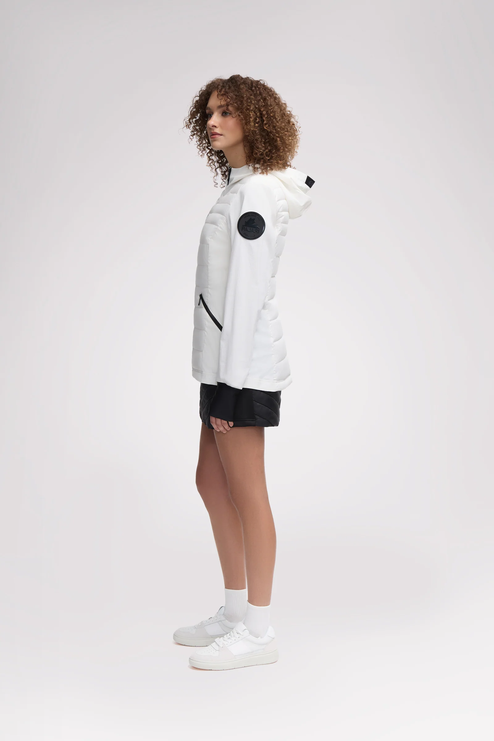 Cressy Women's Quilted Hooded Stretch Puffer