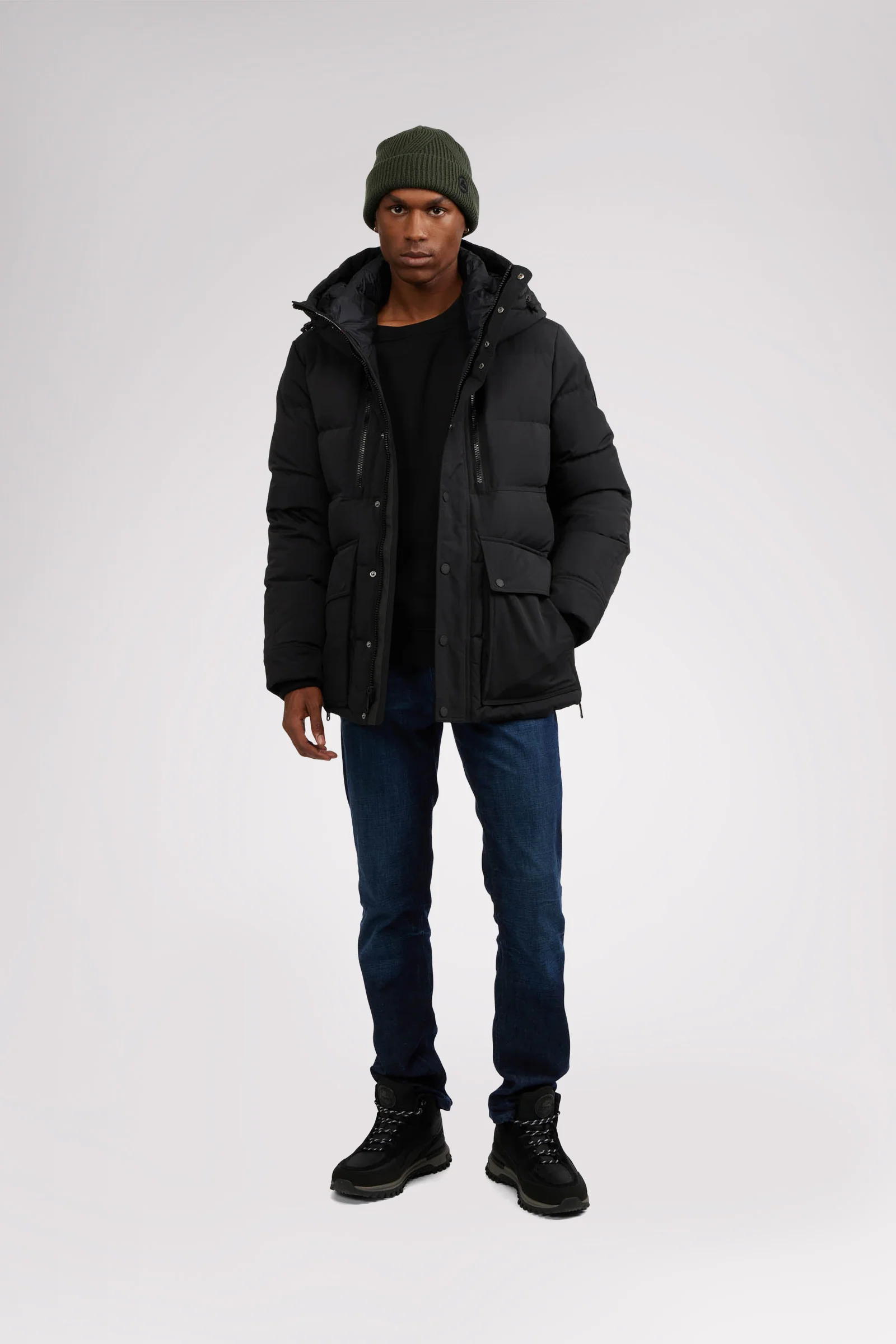 Antares Mid-Length Oversized Parka