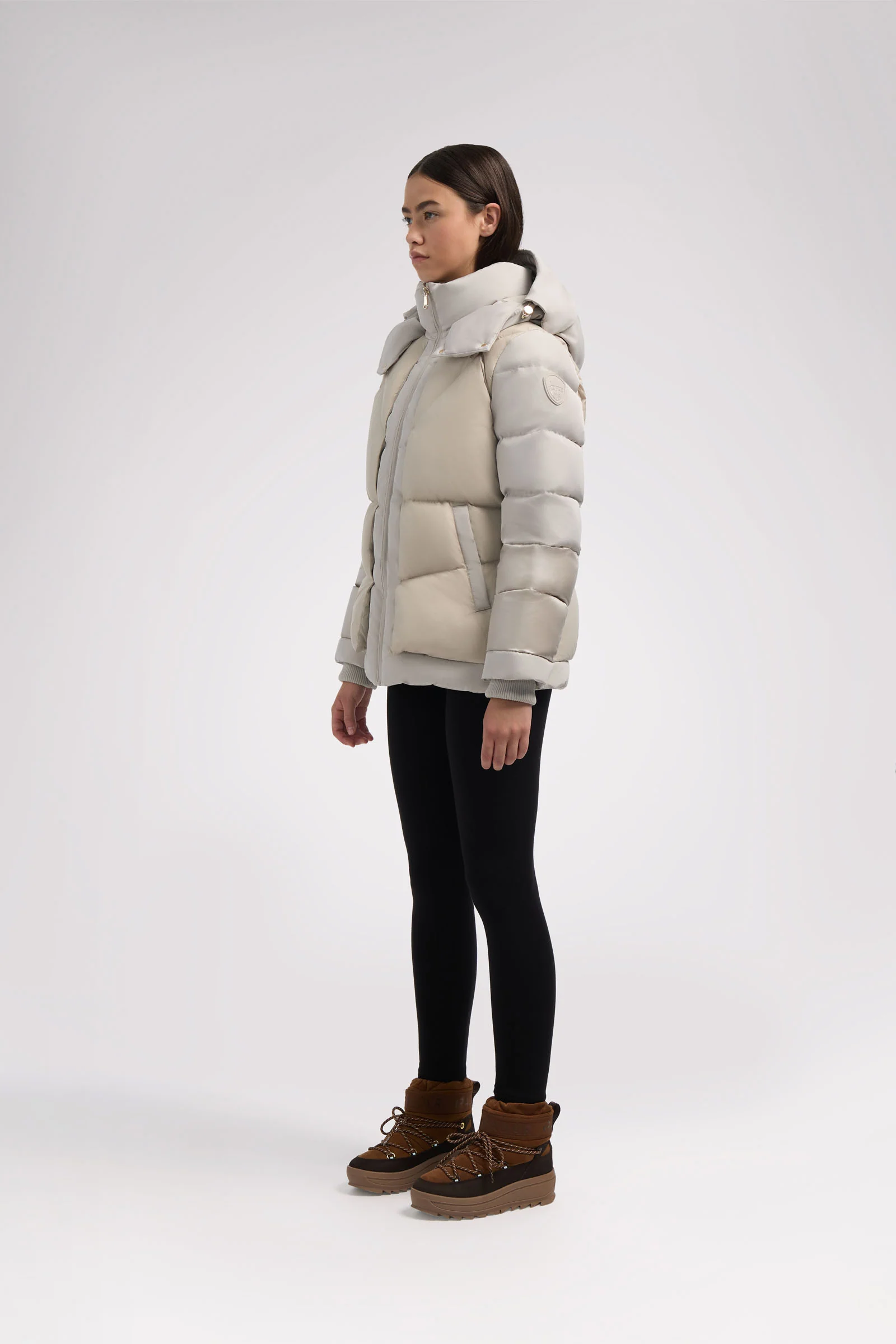 Vega Women's Mixed Media Puffer