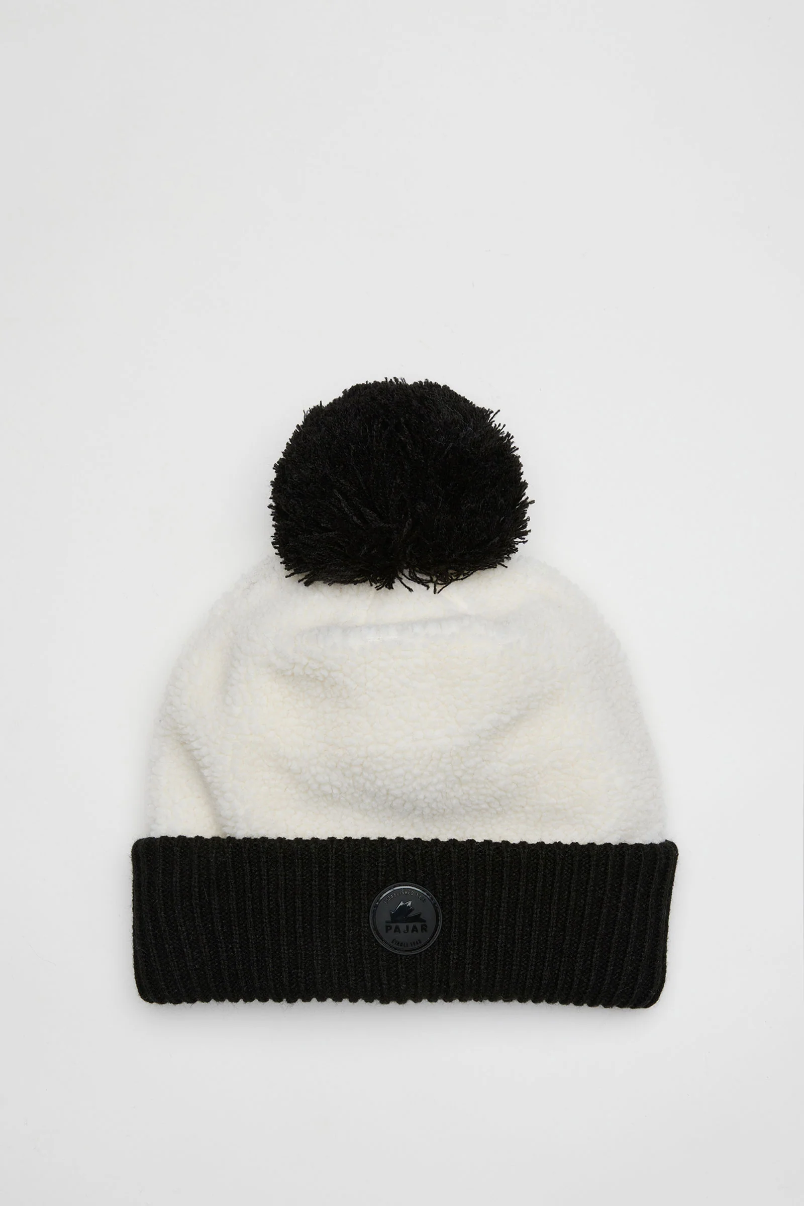 Indio Women's Sherpa Hat w/Pompom and Rib Cuff
