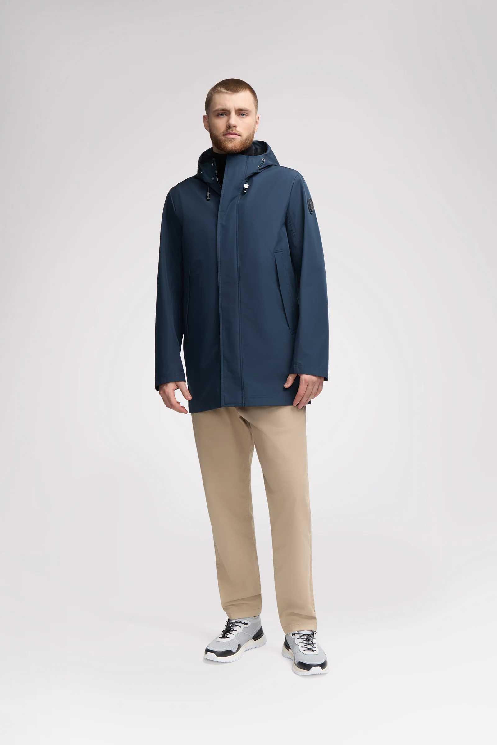 Kaito Men's Hooded Car Coat