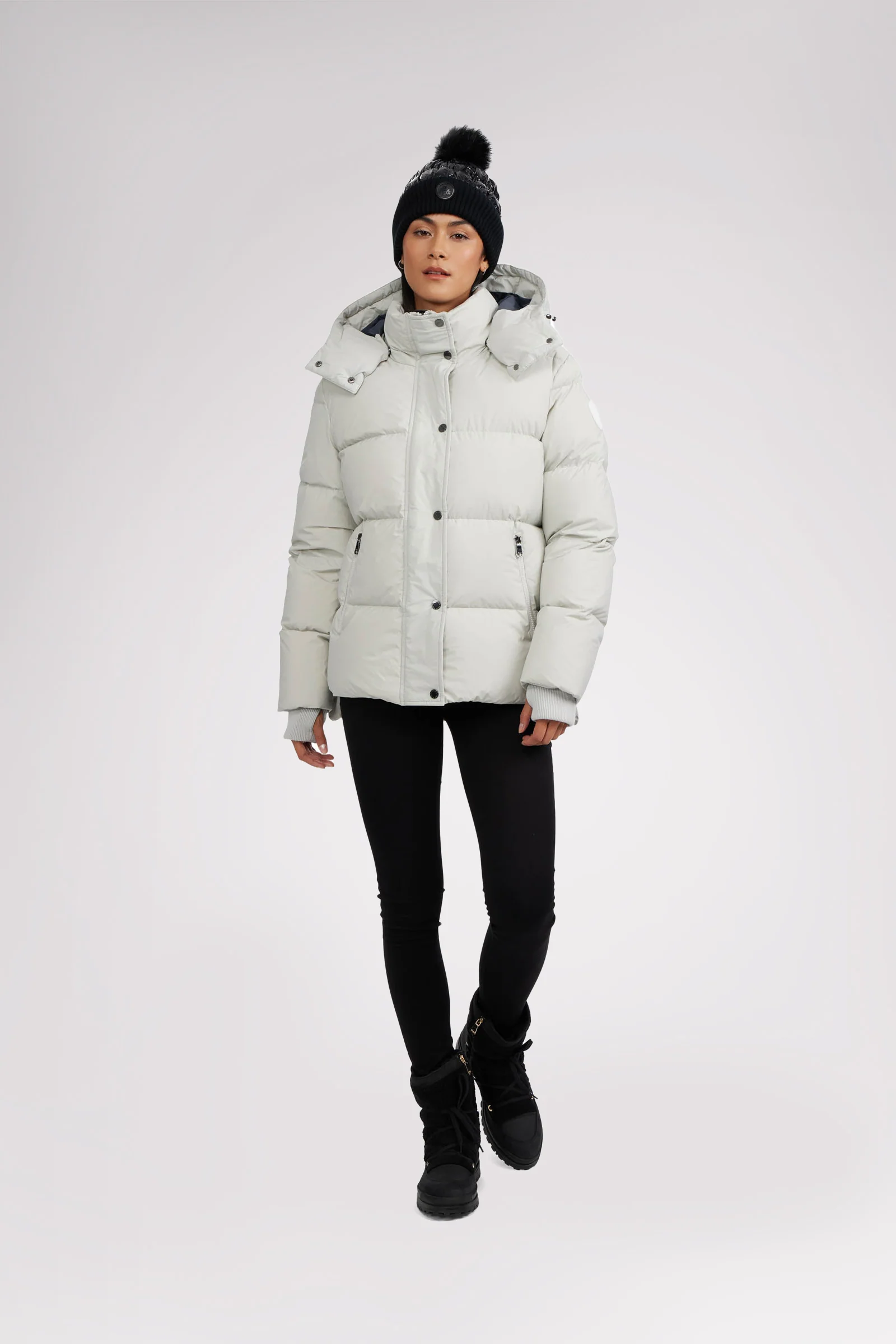 Adhara Women's Boxy Fit Puffer Jacket