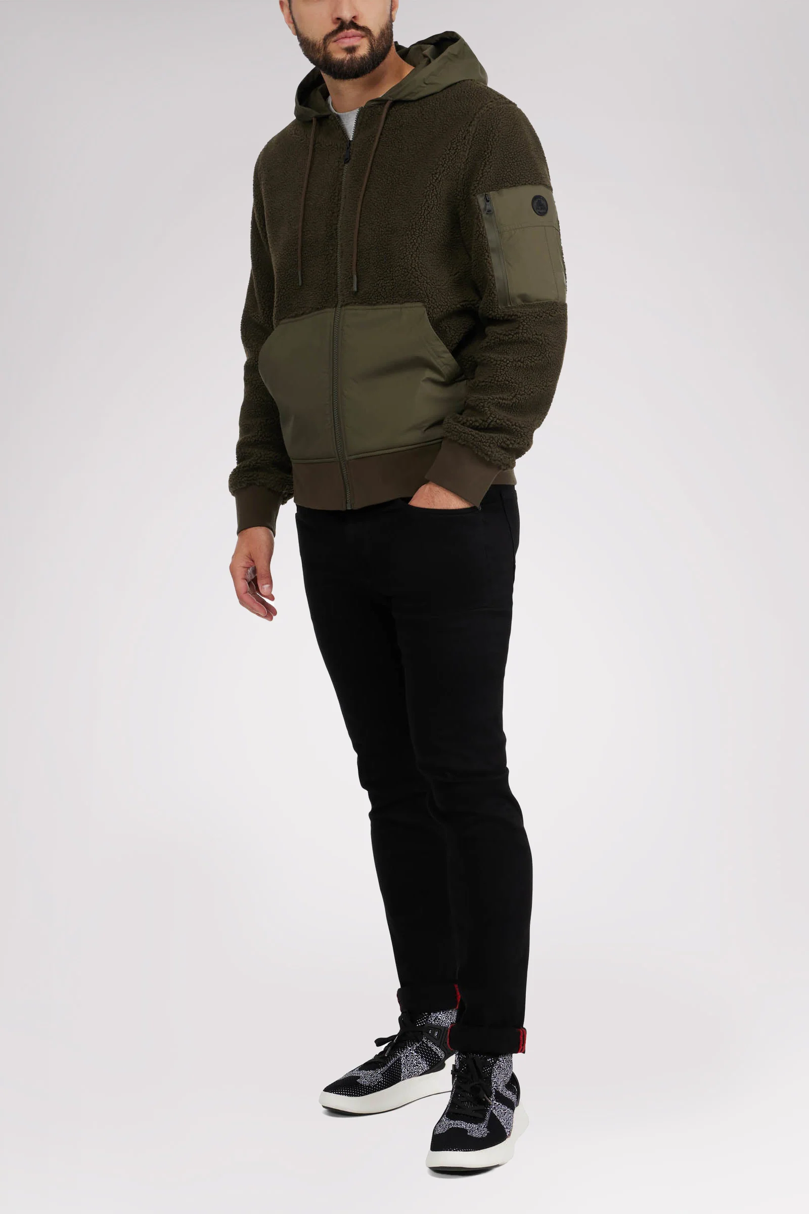 Macalpine Men's Zip-Up Hoodie