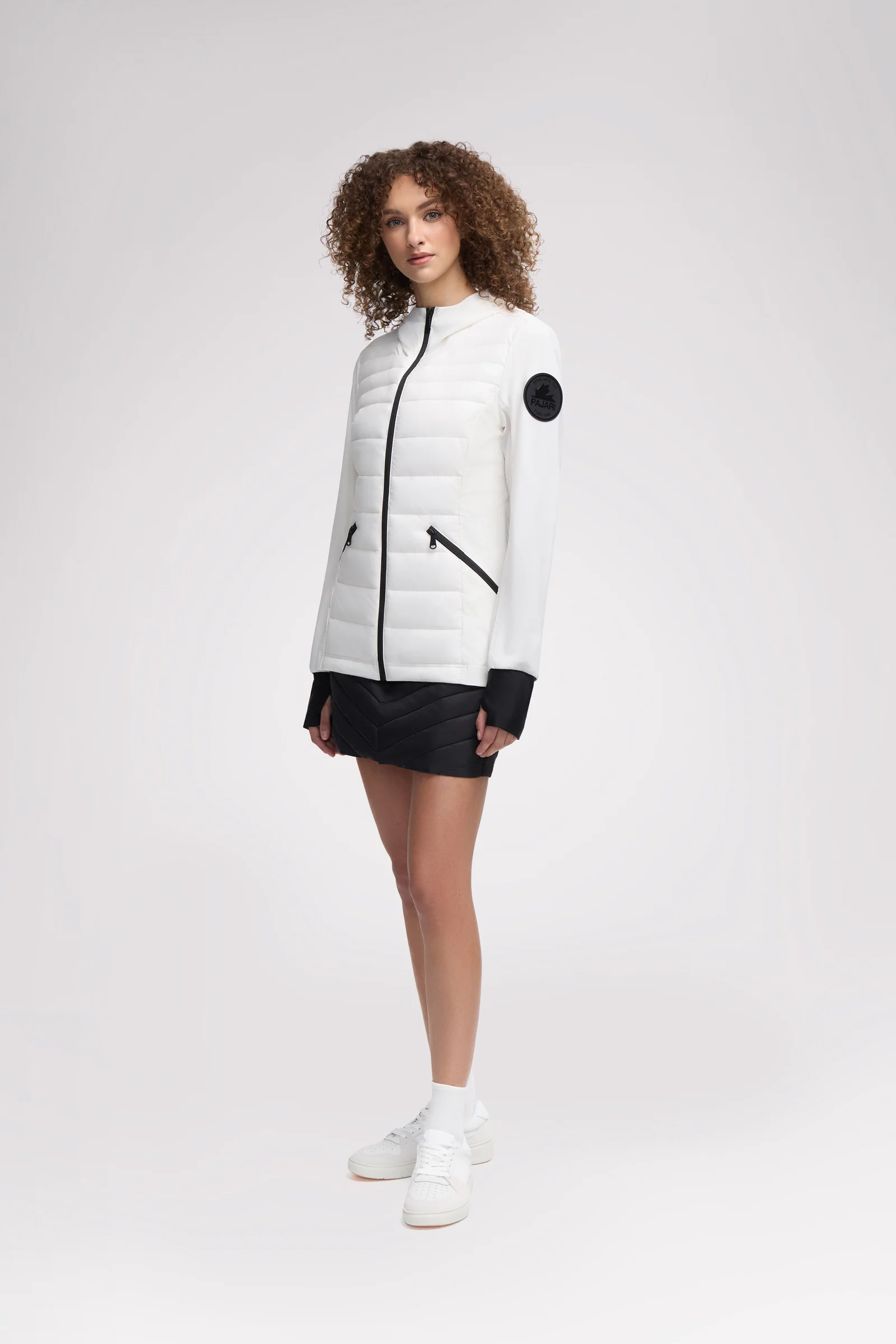 Cressy Women's Quilted Hooded Stretch Puffer