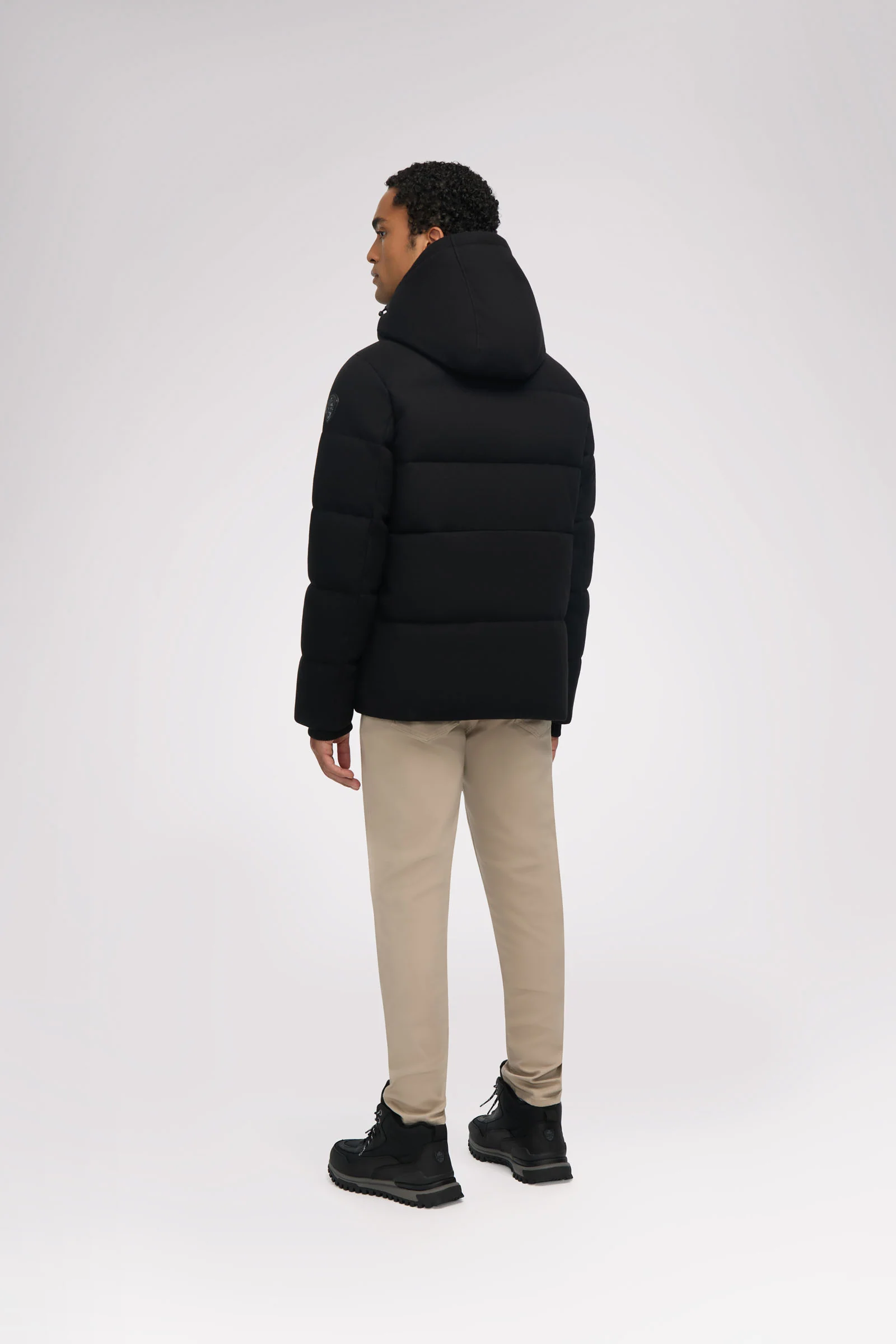 Kepler Men's Wool-Like Puffer