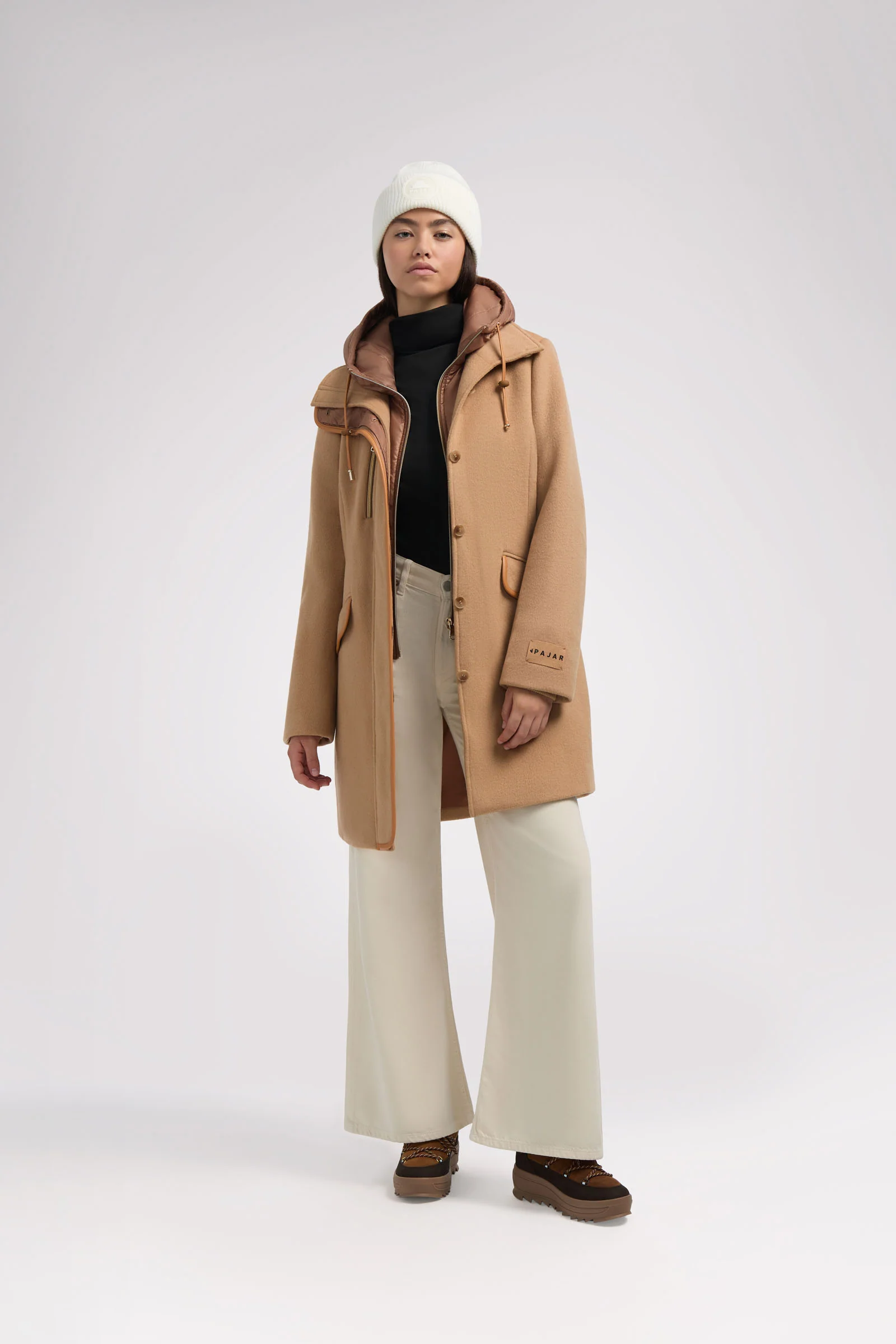 Celeste Women's Mid-Length Wool Coat