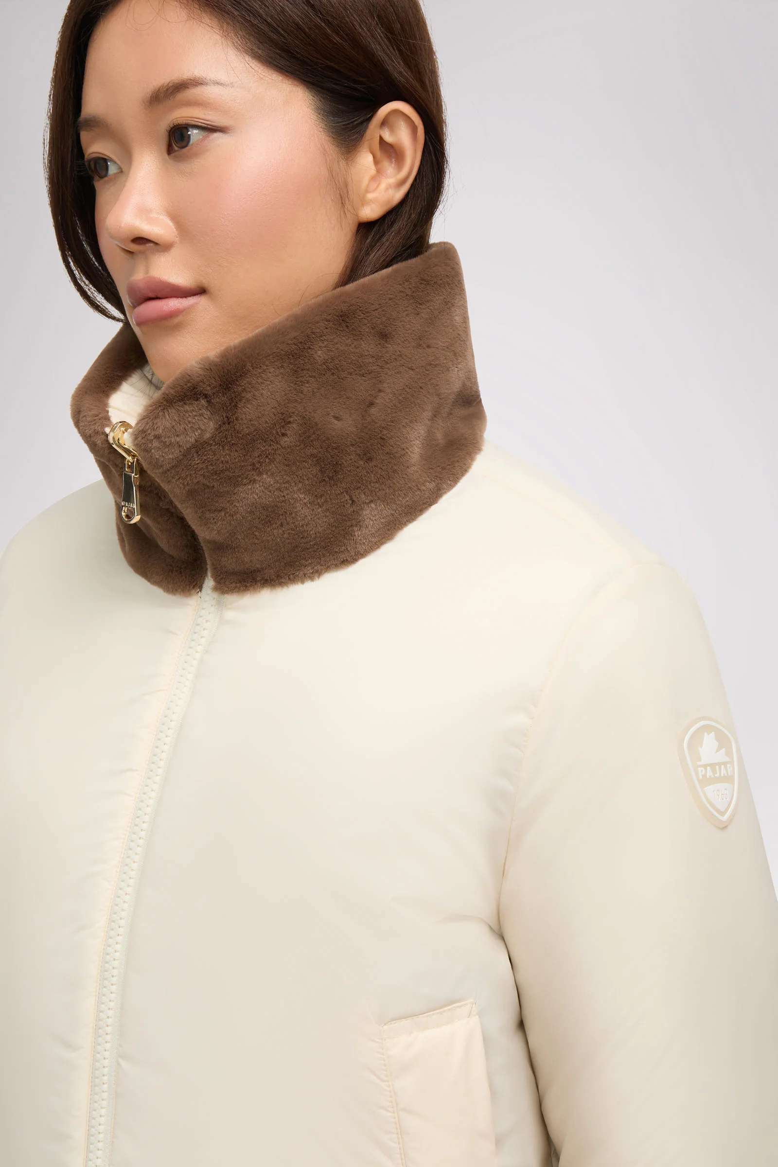 Vanita Women's Boxy Reversible Puffer