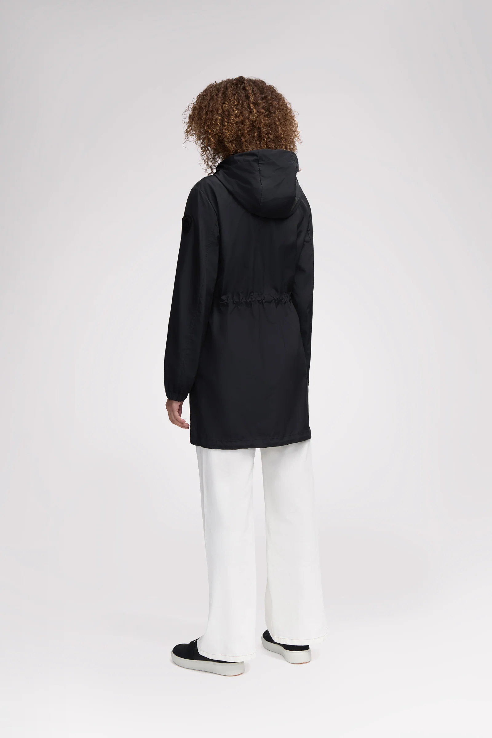 Galena Women's Hooded Short Raincoat