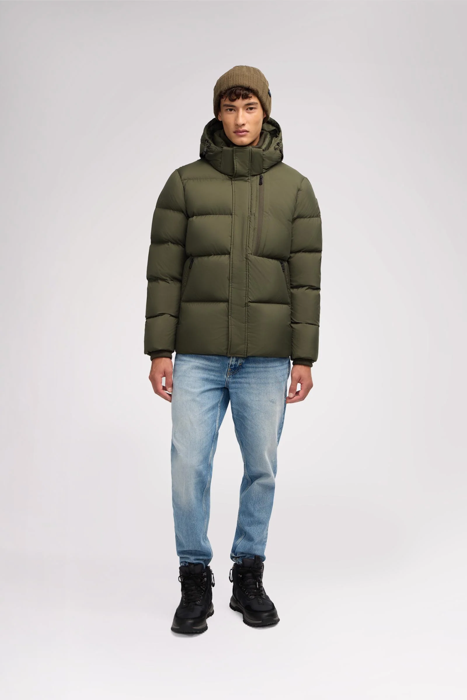 Jericho Men's Puffer w/ removable hood