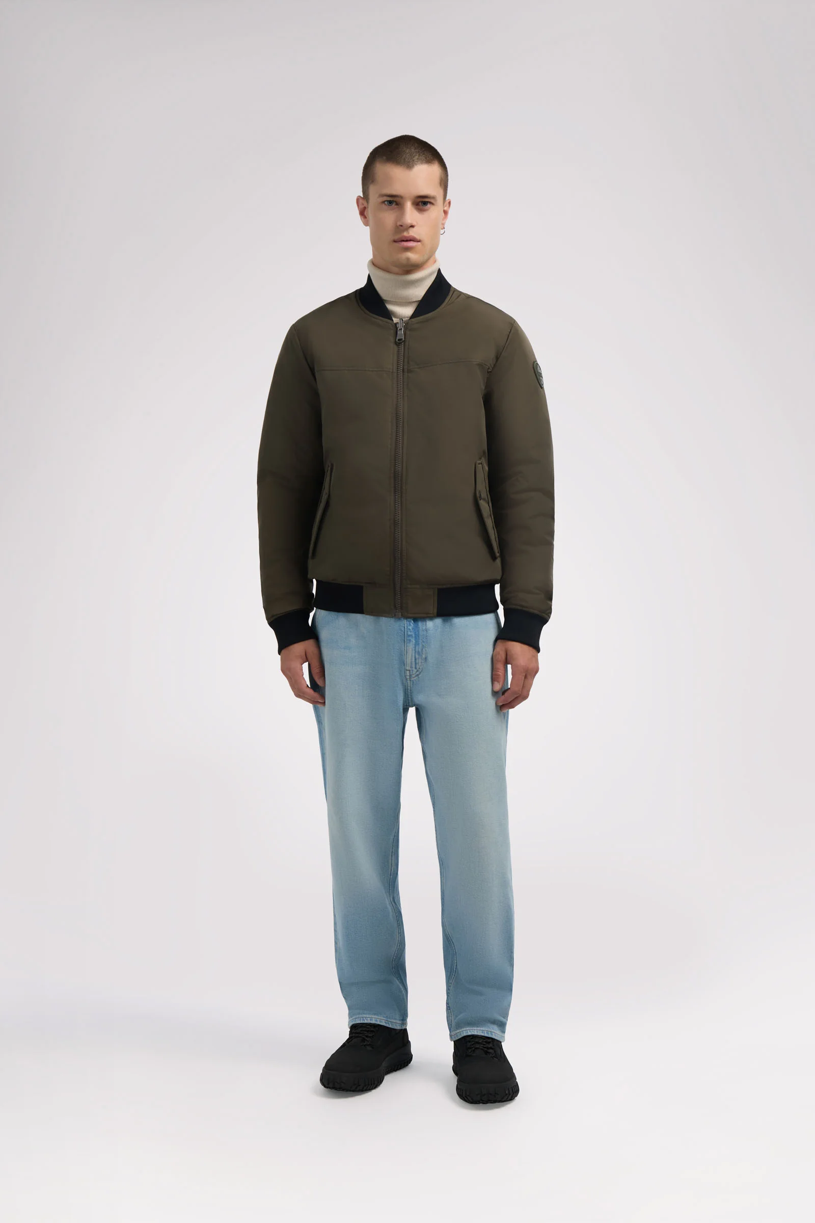 Aries Men's Reversible Lightweight Bomber