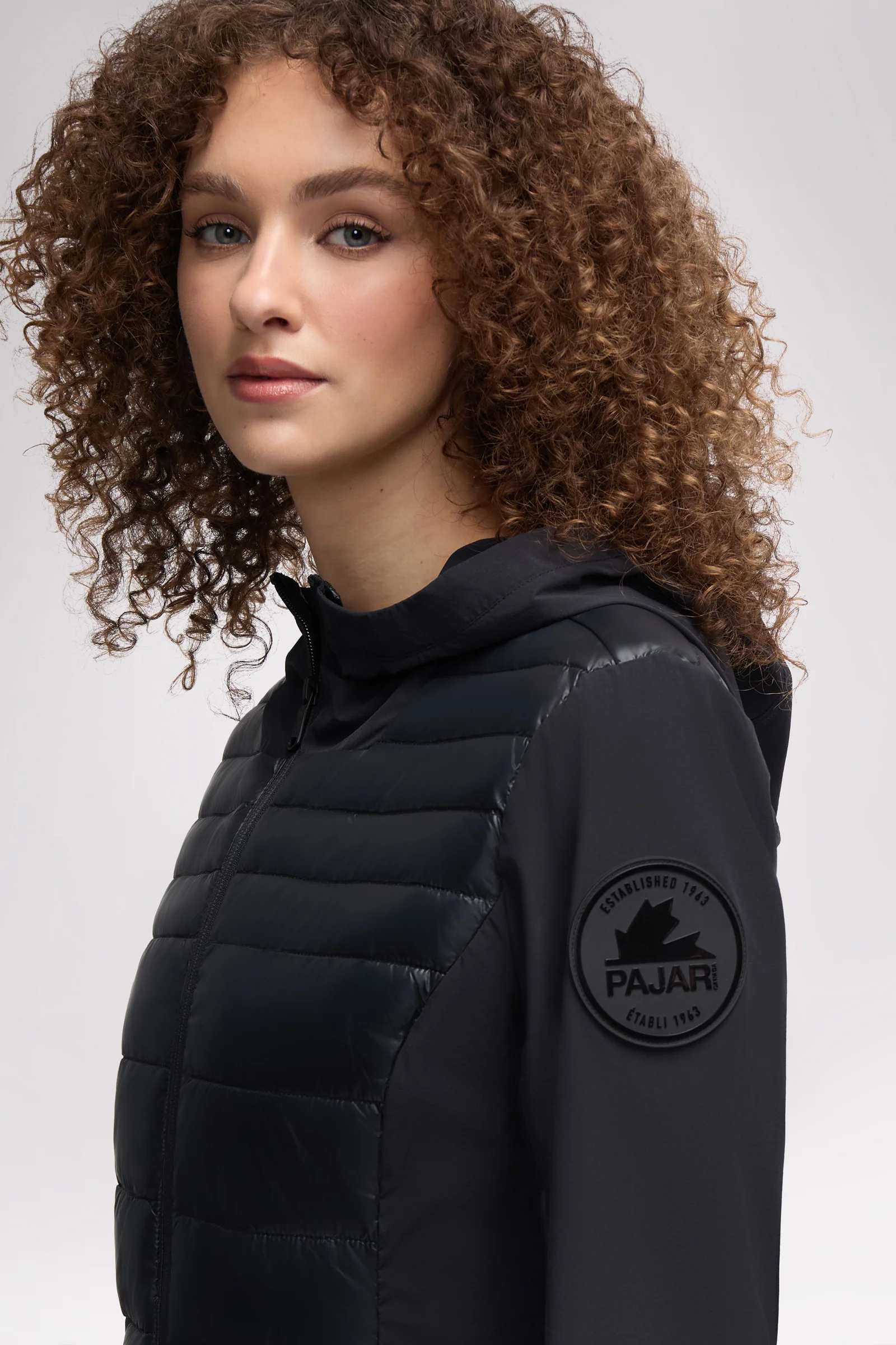 Cressy Women's Quilted Hooded Stretch Puffer