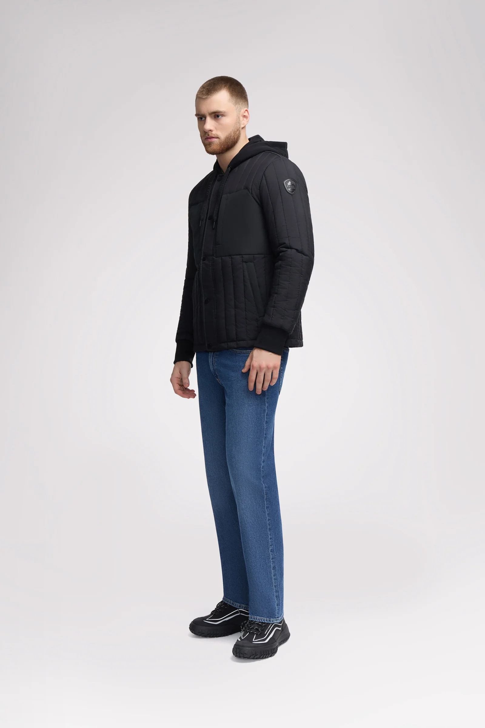 Carnelian Men's Quilted Shacket