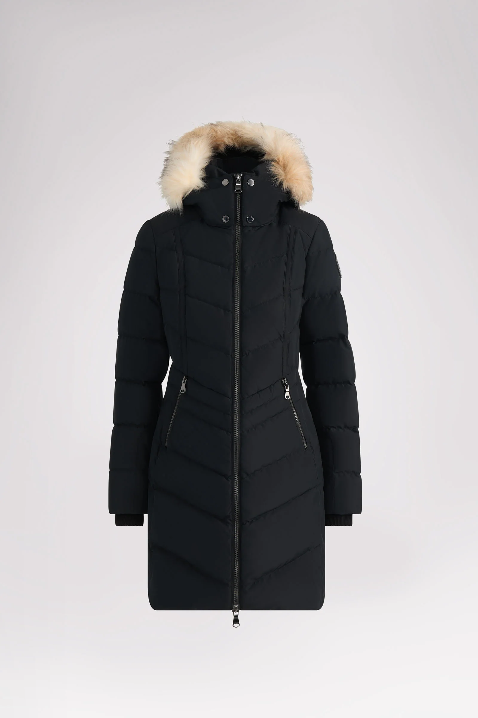 January Women's Quilted Puffer w/ Faux Fur
