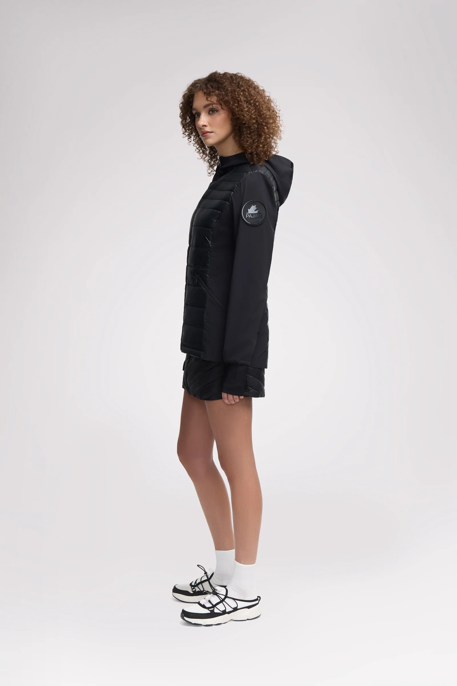 Cressy Women's Quilted Hooded Stretch Puffer