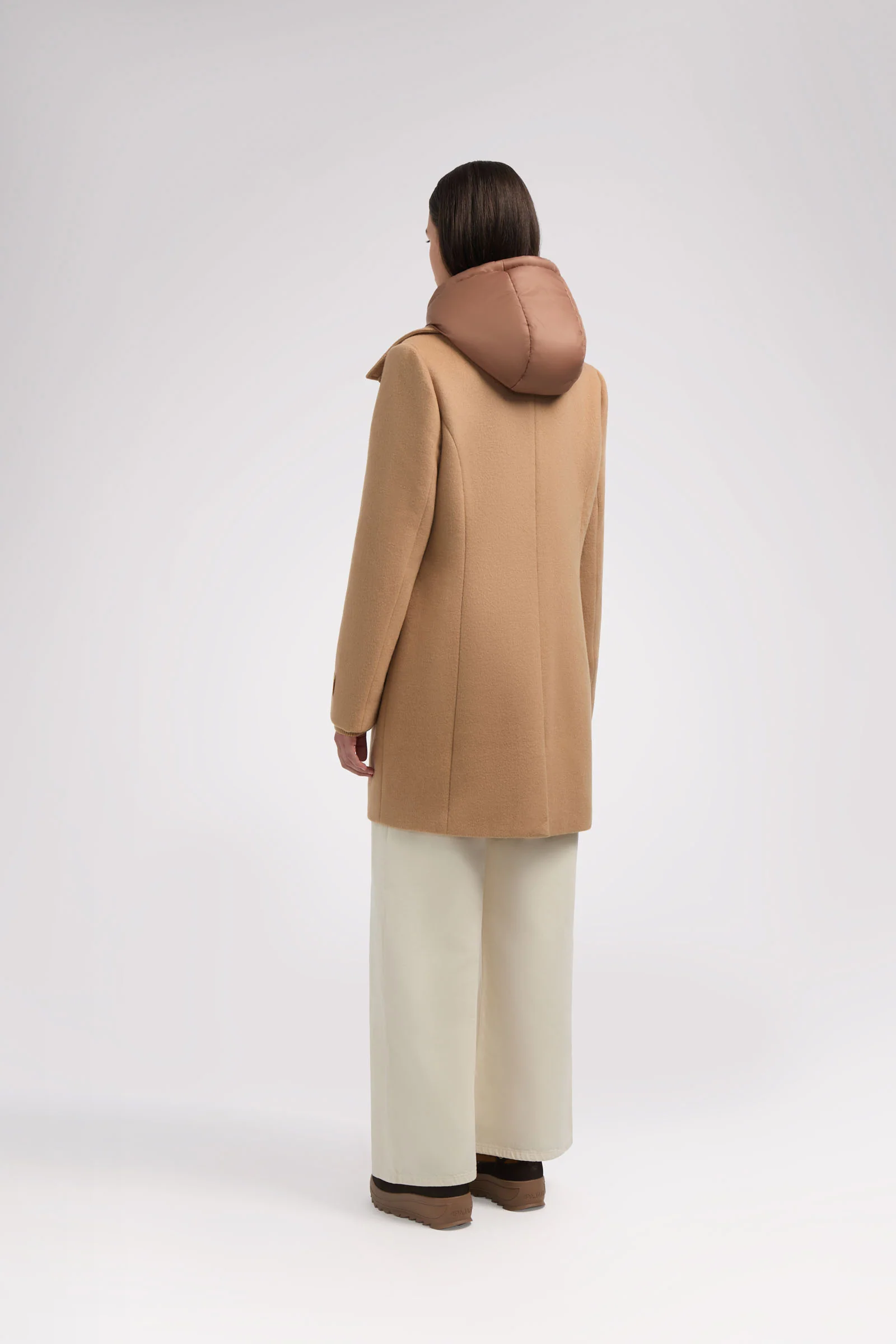 Celeste Women's Mid-Length Wool Coat